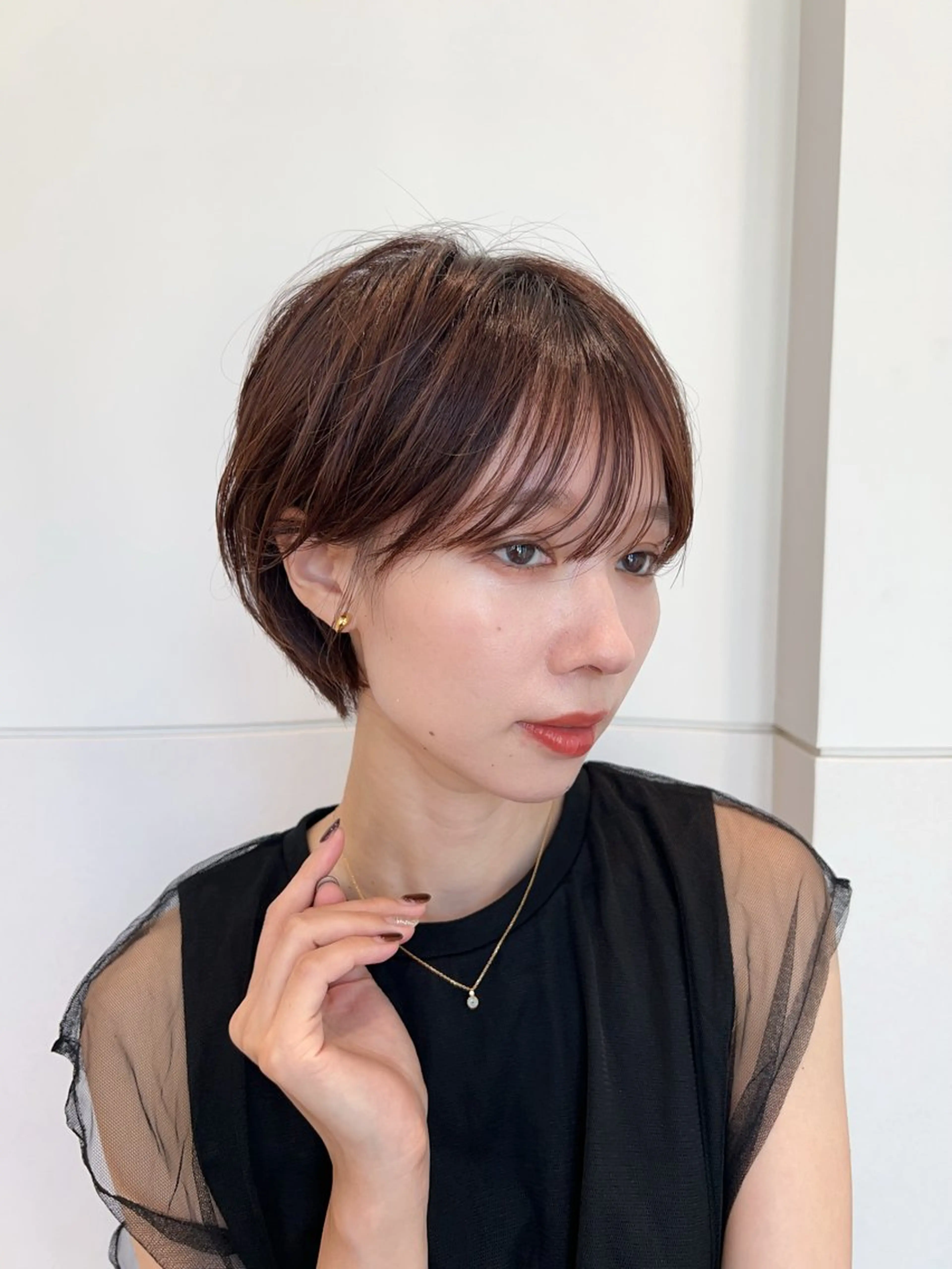 ショート ヘアカラー ヘッドスパ 縮毛矯正 /横山陸人のヘアスタイル