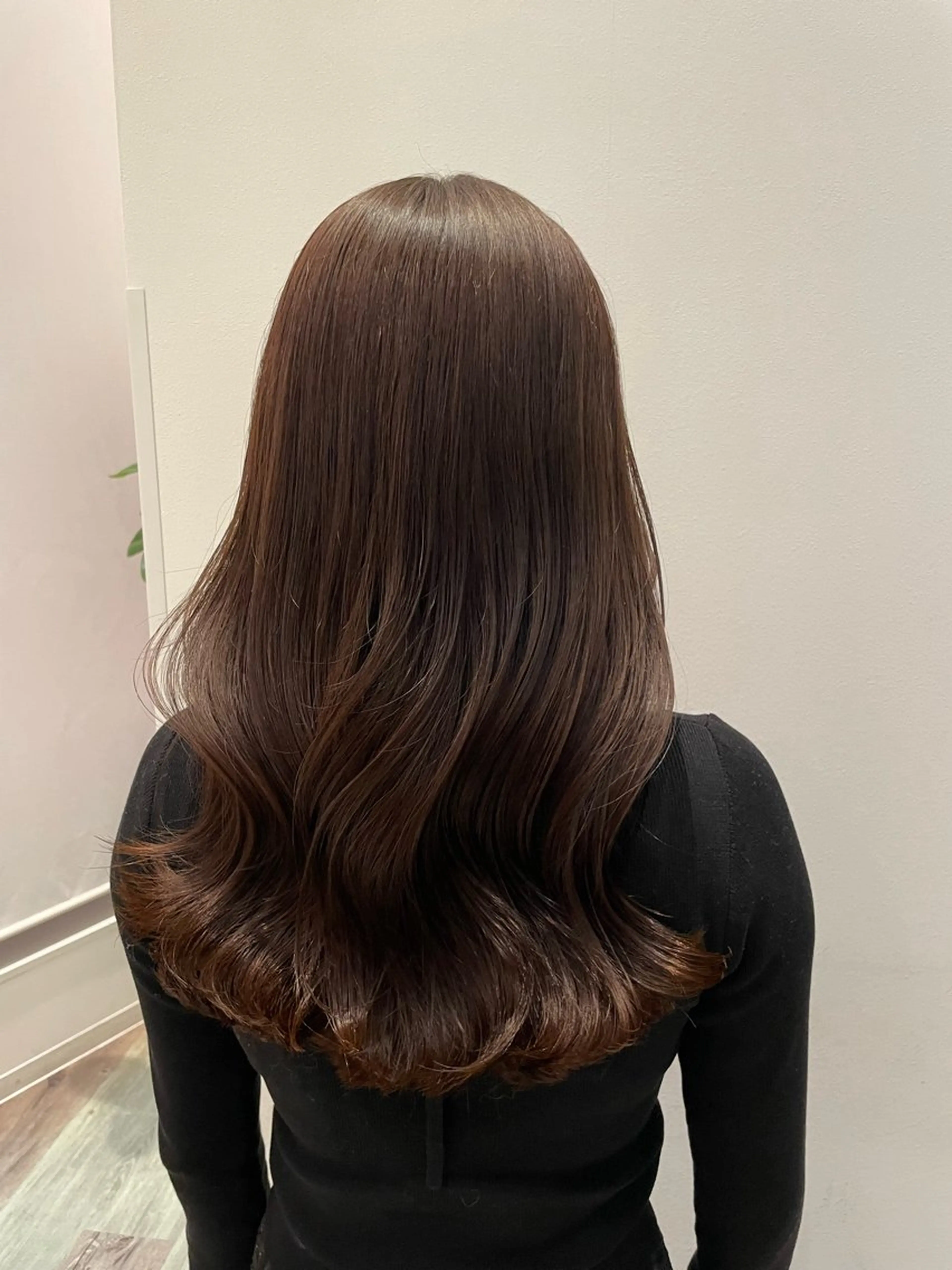 ロング カラー カット ヘアカラー トリートメント k-two✨たき艶感 カラー／美髪矯正のヘアスタイル