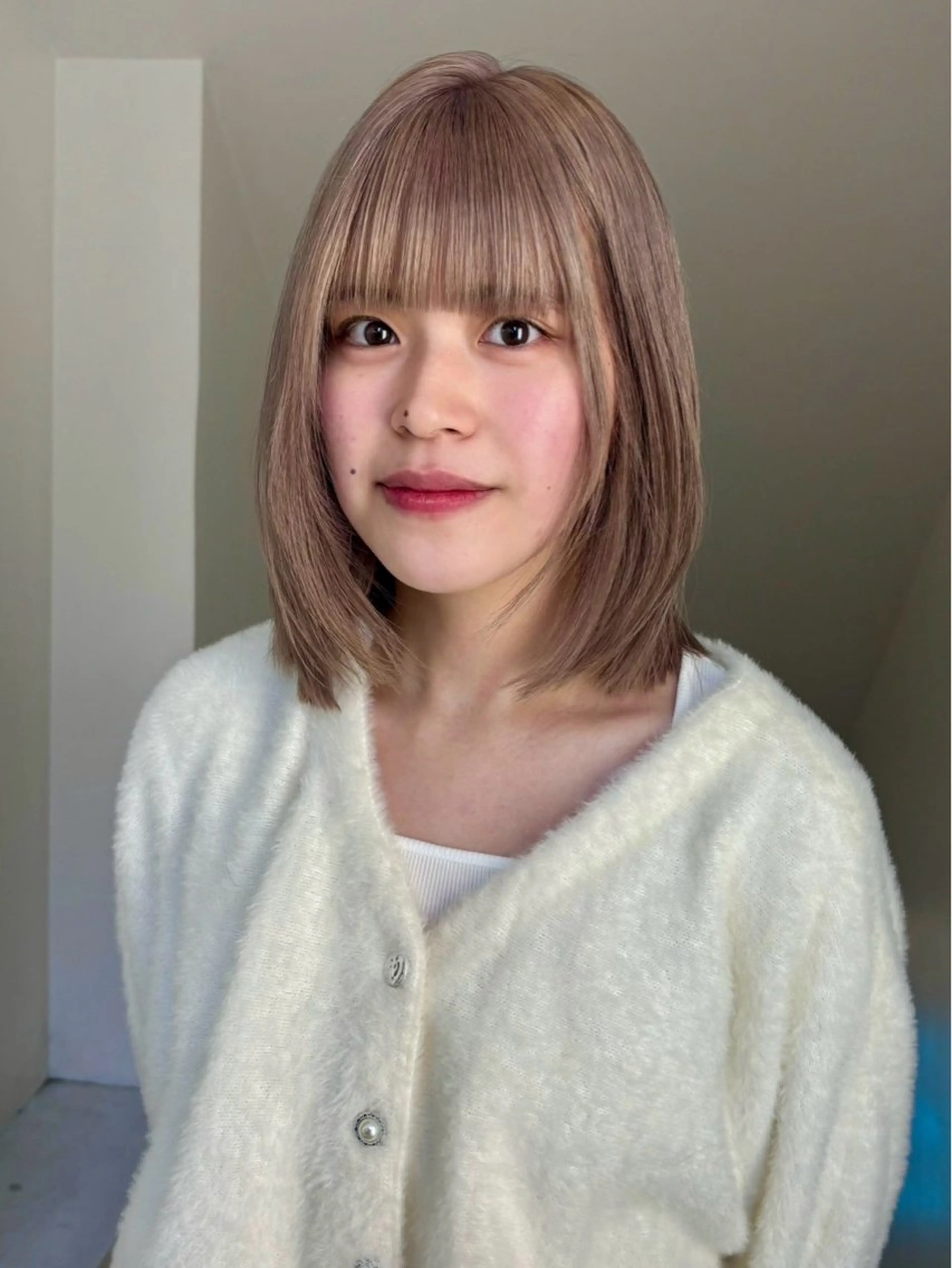 ミディアム カラー ヘアカラー 💘𝖕𝖎𝖓𝖐 ʜᴀɪʀ💘KAIのヘアスタイル