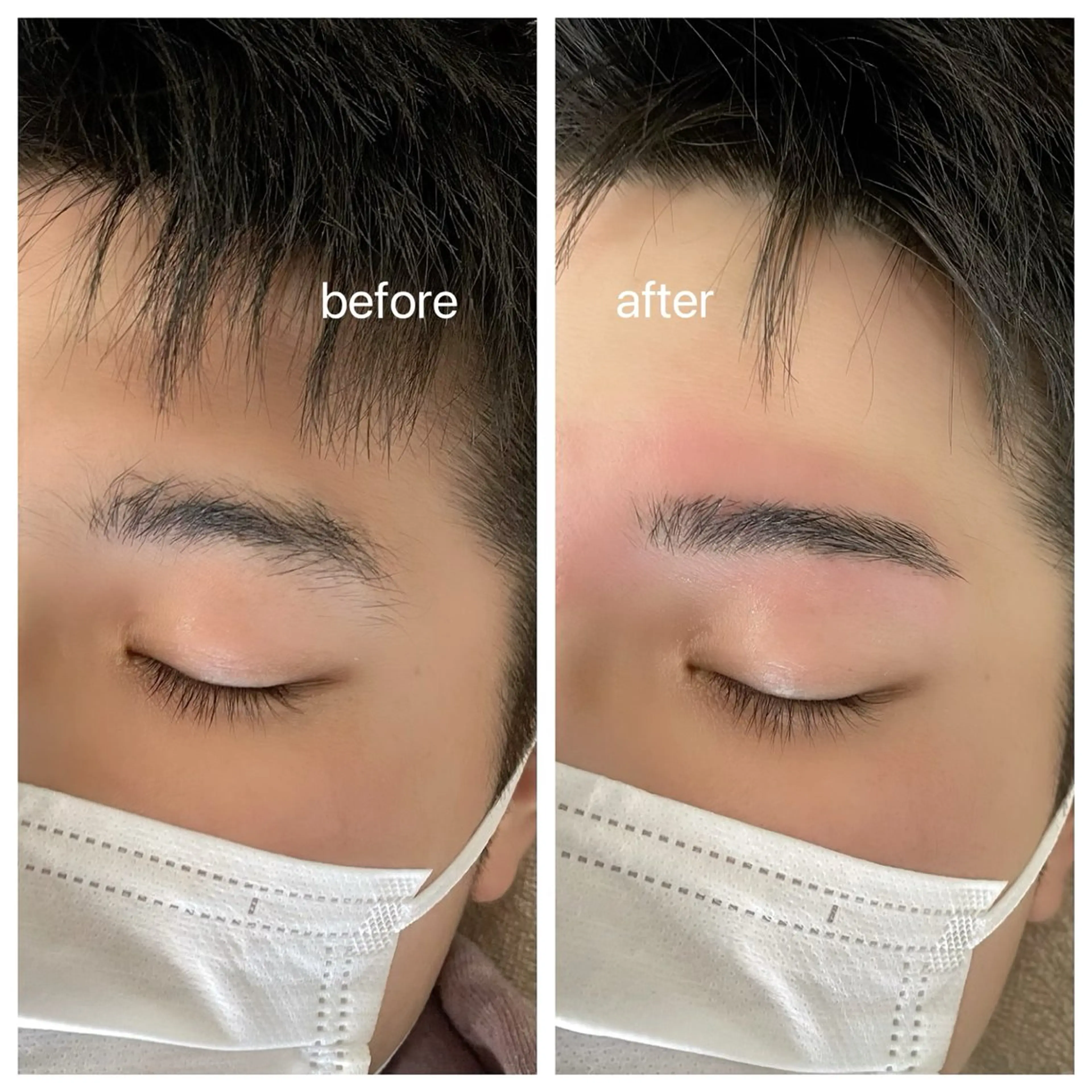 メンズ アイブロウ ワックス脱毛 眉カット その他(アイブロウ) Ne'mophila.eye salon所属・岩元 みゆきのマツエク・マツパデザイン
