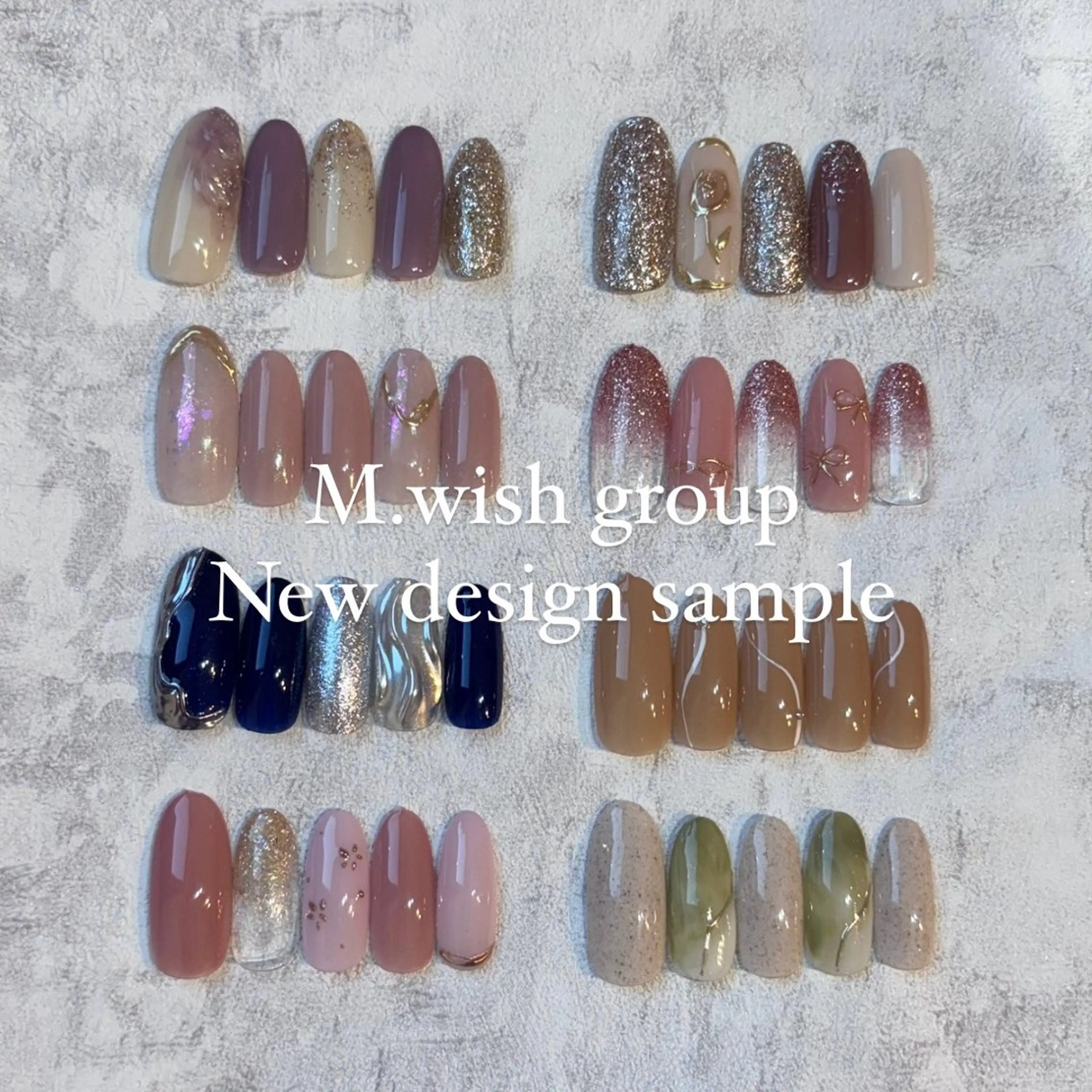 ネイル m.wish Hinaのネイルデザイン