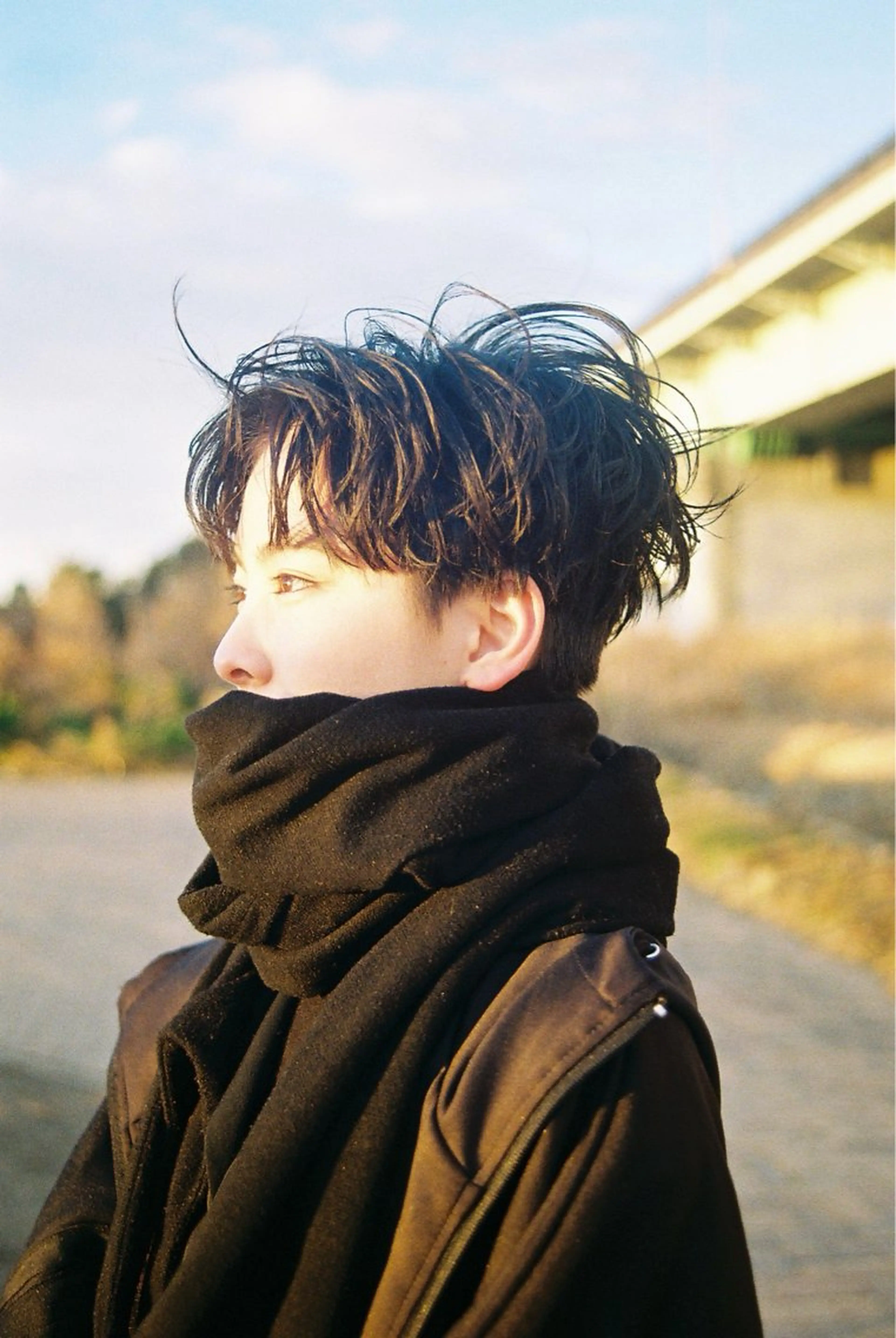 ショート パーマ 似合わせカット /パーマ岡本淳平のヘアスタイル