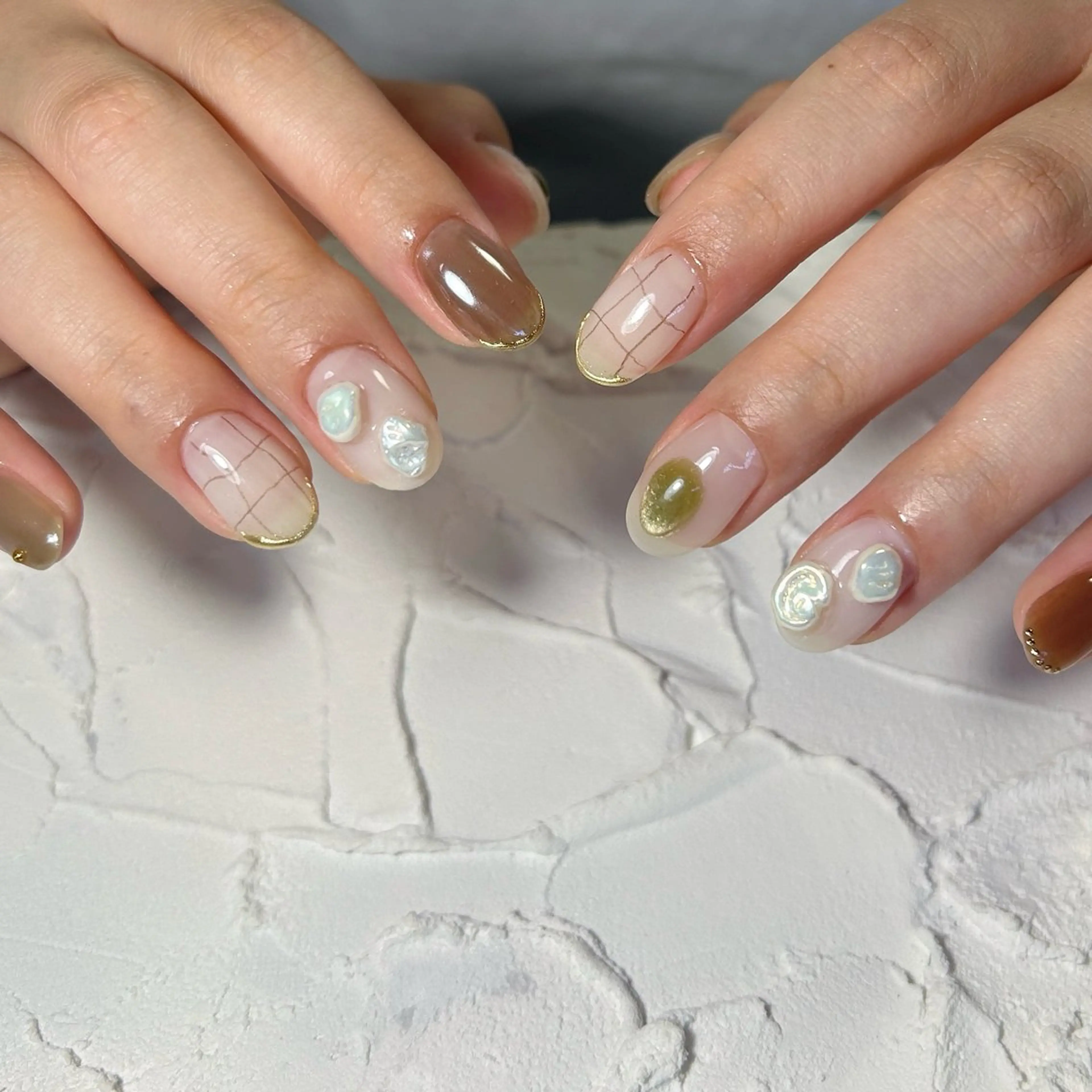 ネイル ハンドネイル Lofinails ちひろのネイルデザイン