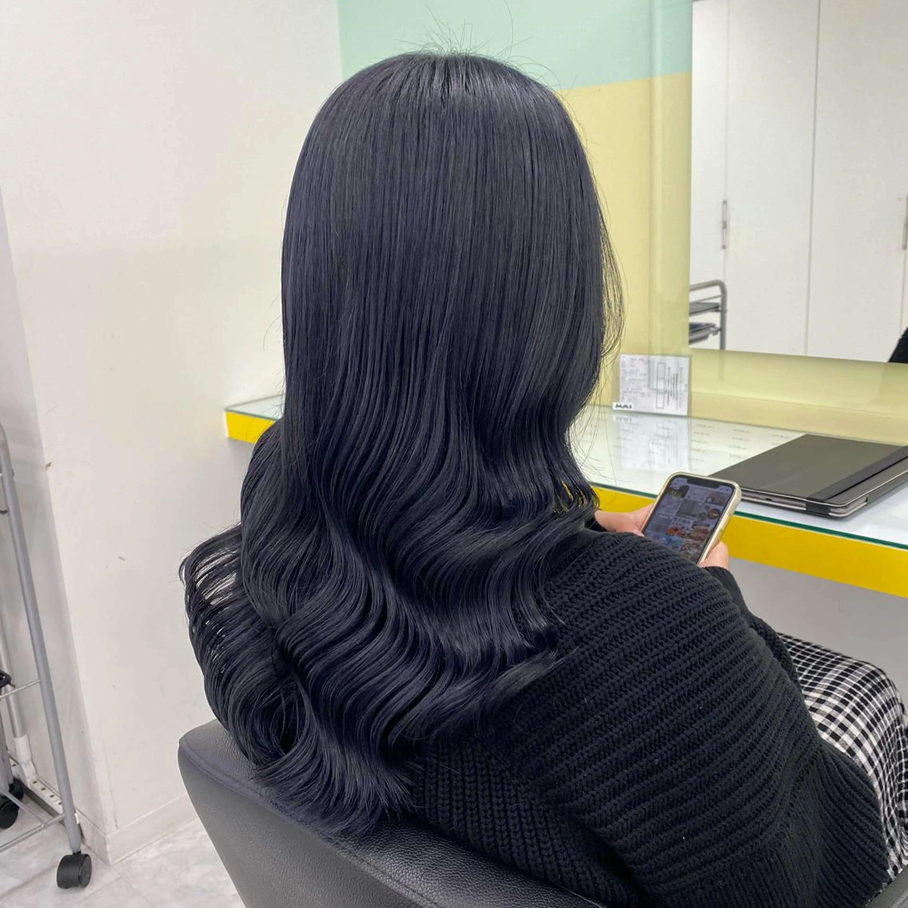 セミロング カラー ヘアアレンジ ヘアカラー トリートメント GOTODAY shair salon 横浜mare店所属・透明感抜群カラー mai🍑♡のヘアスタイル
