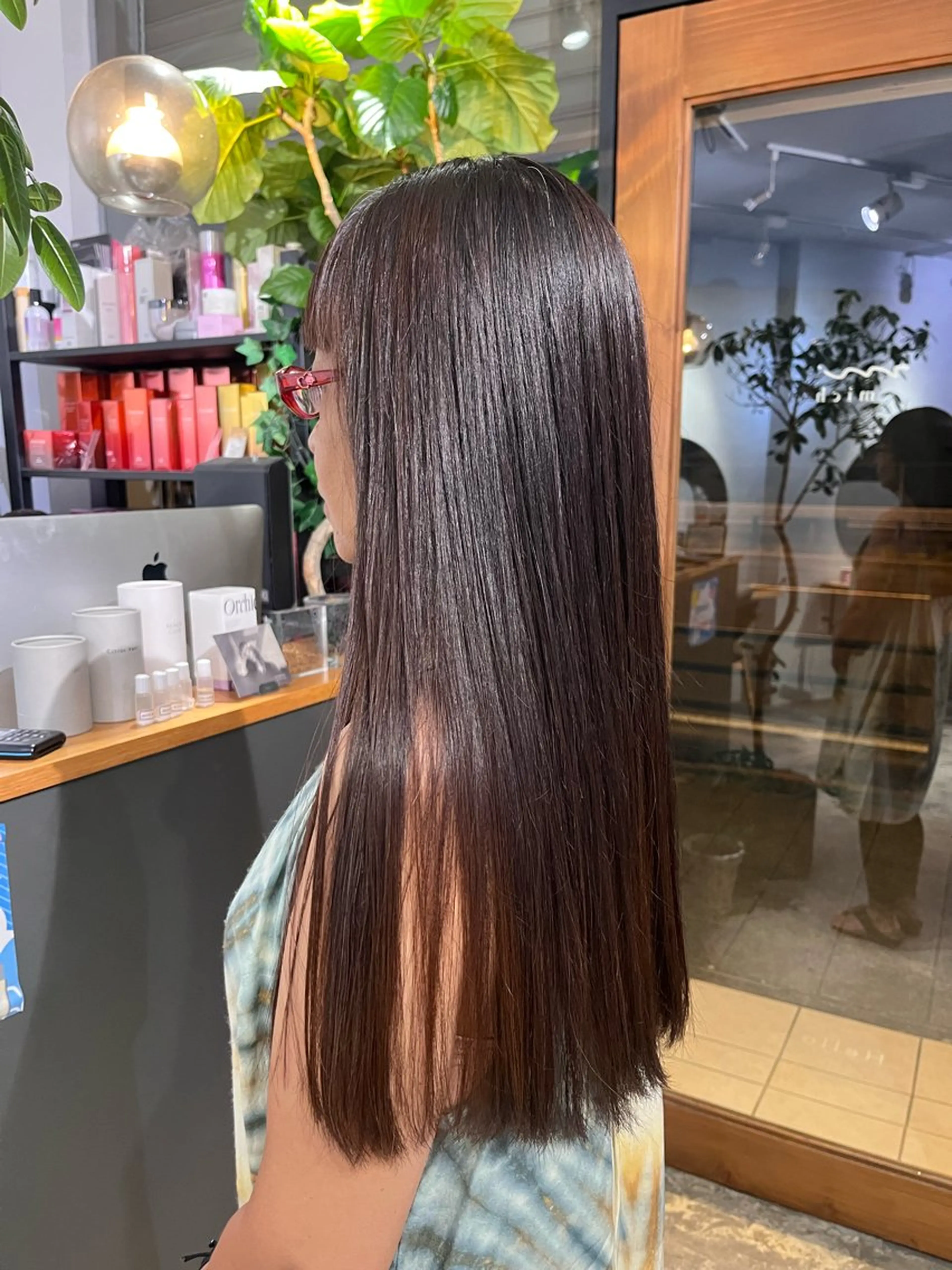 ロング お団子ヘア 友 美海のヘアスタイル
