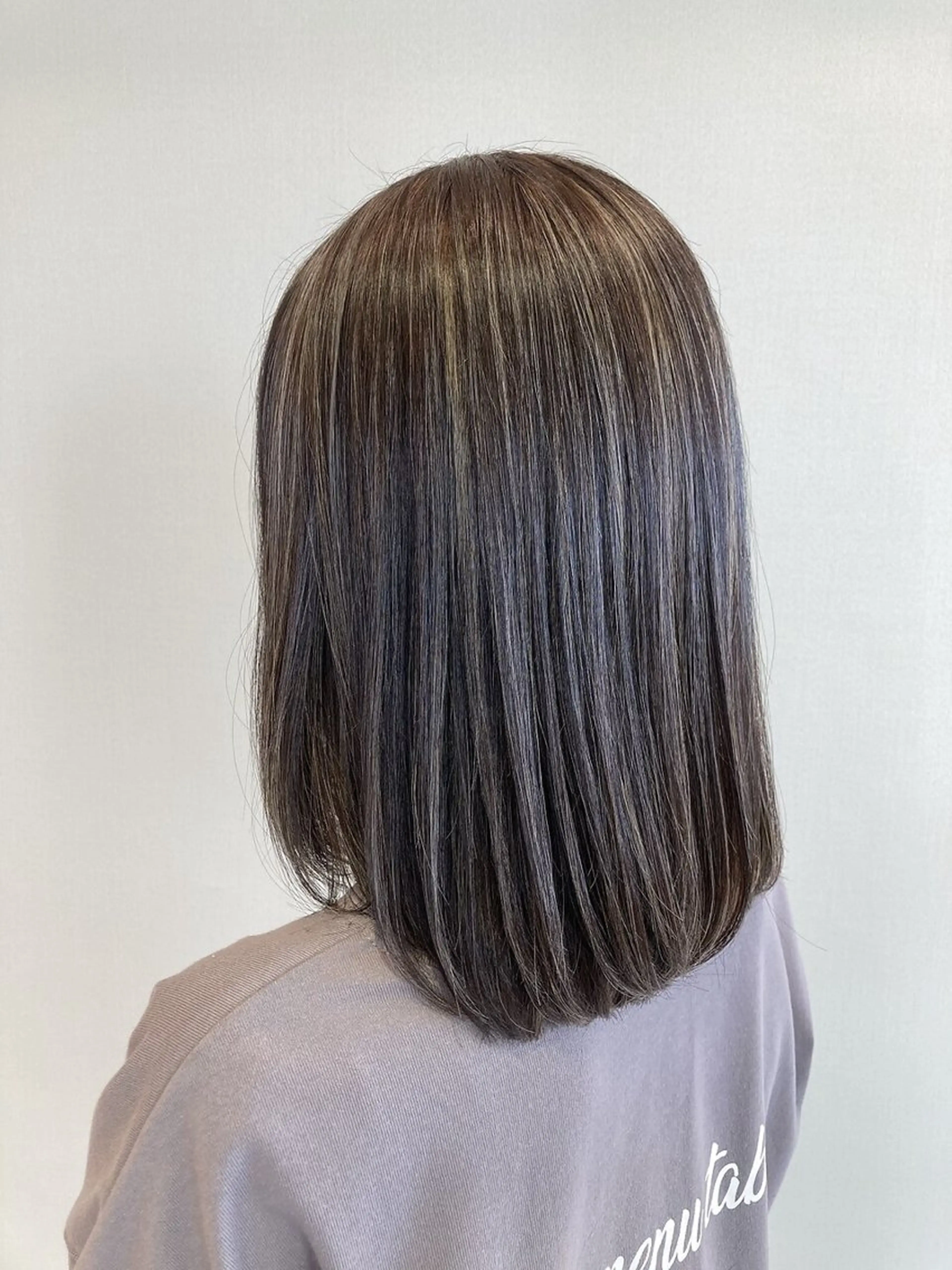 セミロング カラー Hair&Make ange 中野店のヘアスタイル