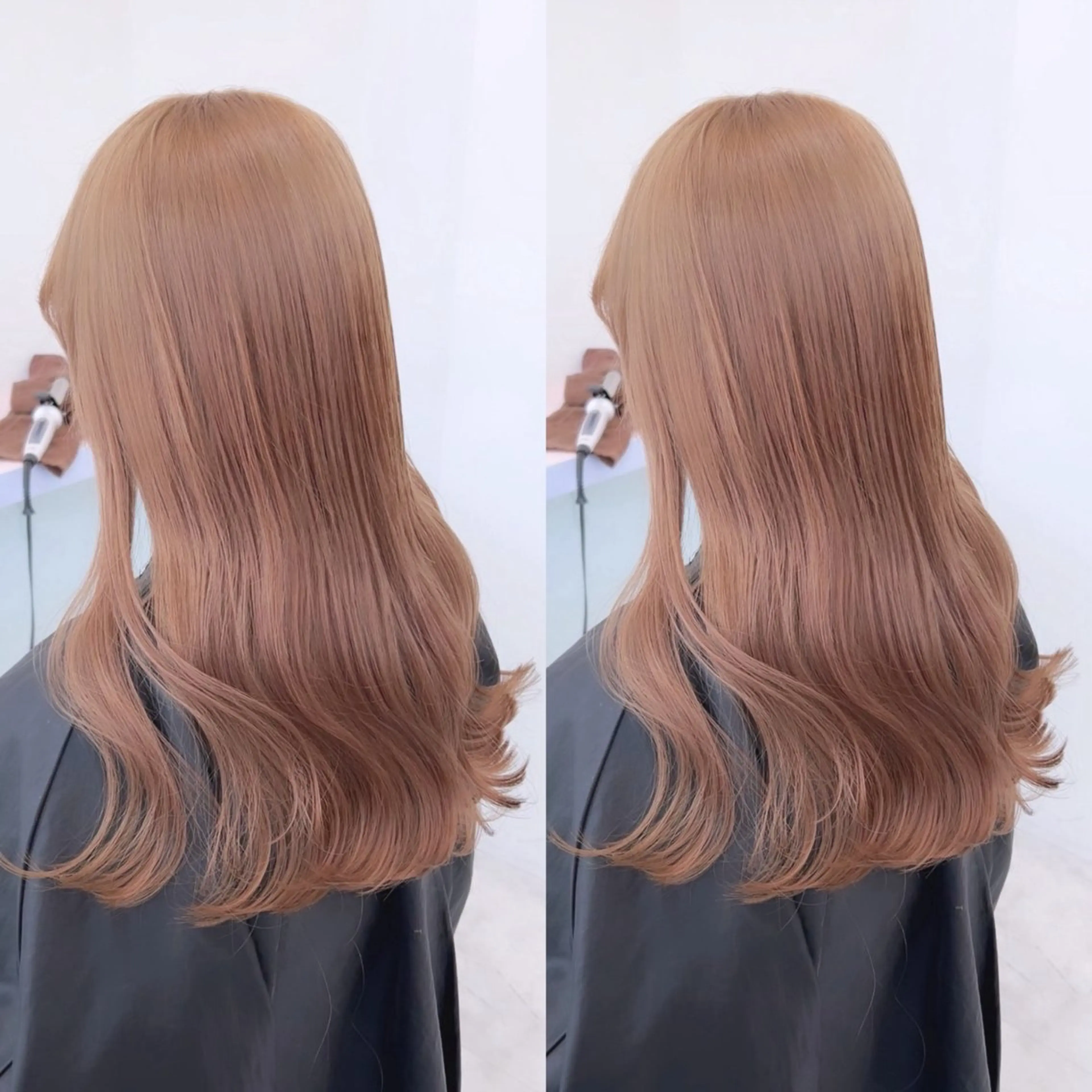 セミロング ヘアカラー トリートメント 🇰🇷韓国レイヤー ヒロキ🇰🇷のヘアスタイル