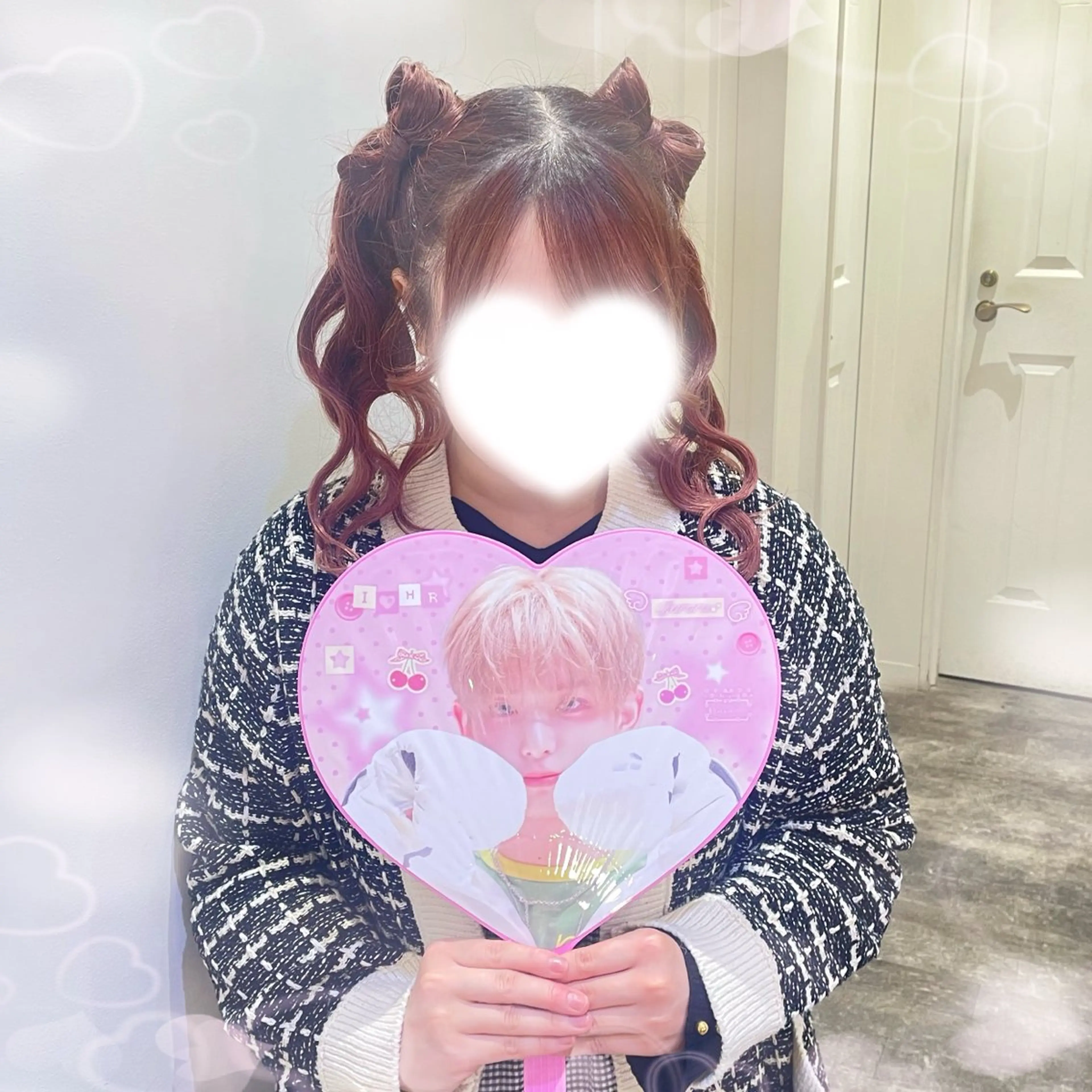 ヘアアレンジ ツインテール ヘアセット 🎼2次元カラー ヘアメ たまみ🎀のヘアスタイル