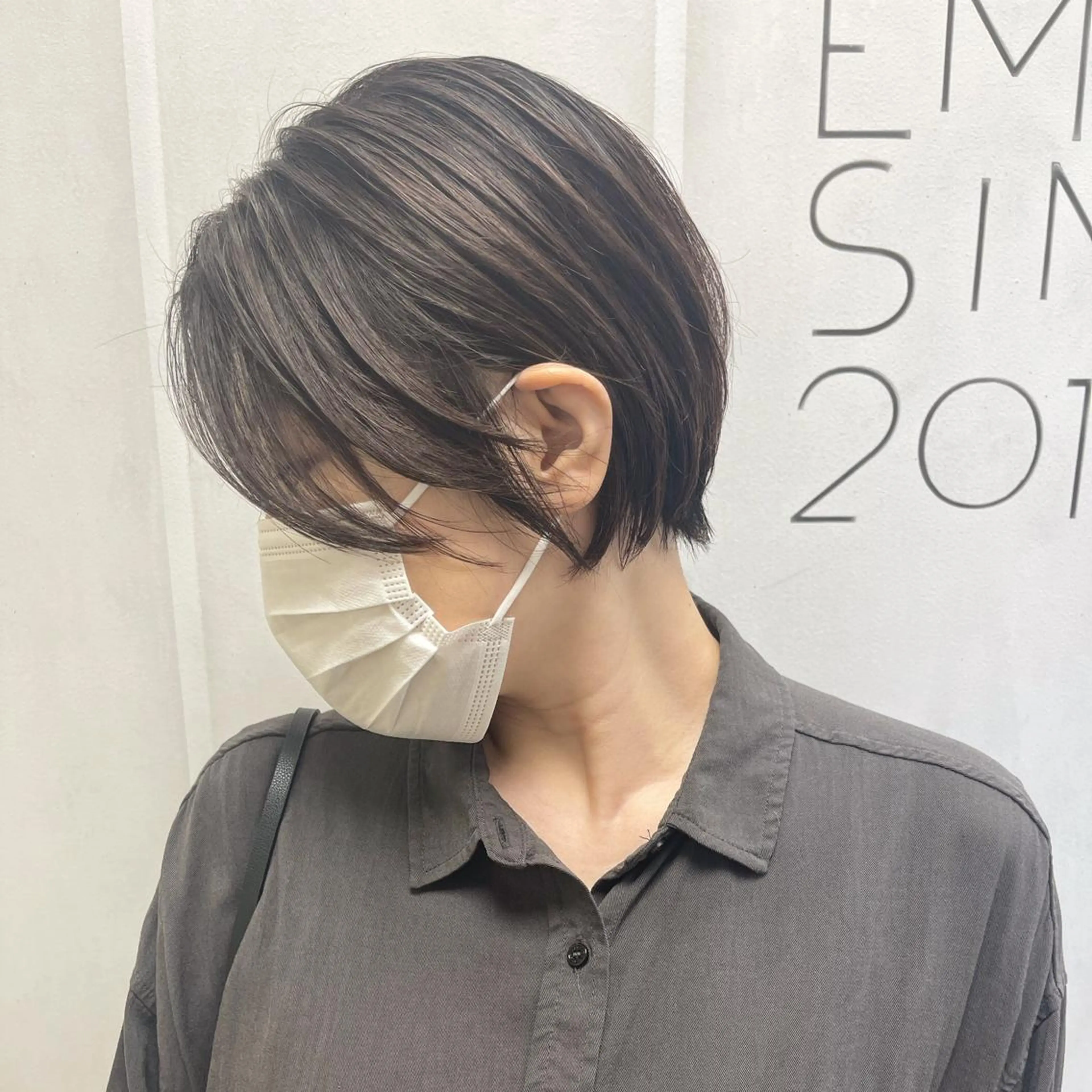 ショート ショートボブ ボブ ミセス ショートヘア カット ヘッドスパ OAK溝の口 𖠋SHINYAのヘアスタイル