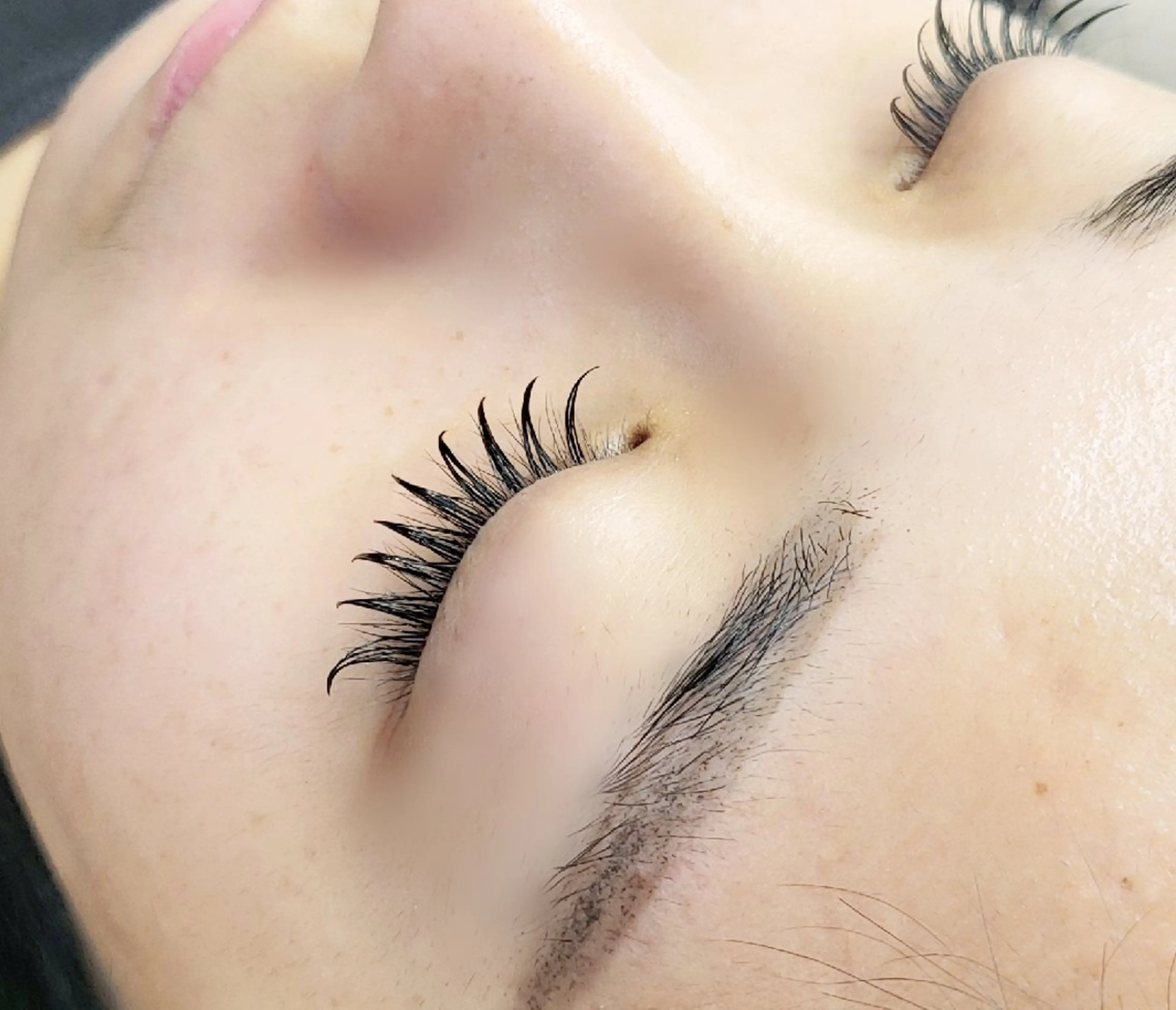 マツエク・マツパ バインドロック 束感まつ毛 マツエク eyelash R𓇼eri🐈️のマツエク・マツパデザイン