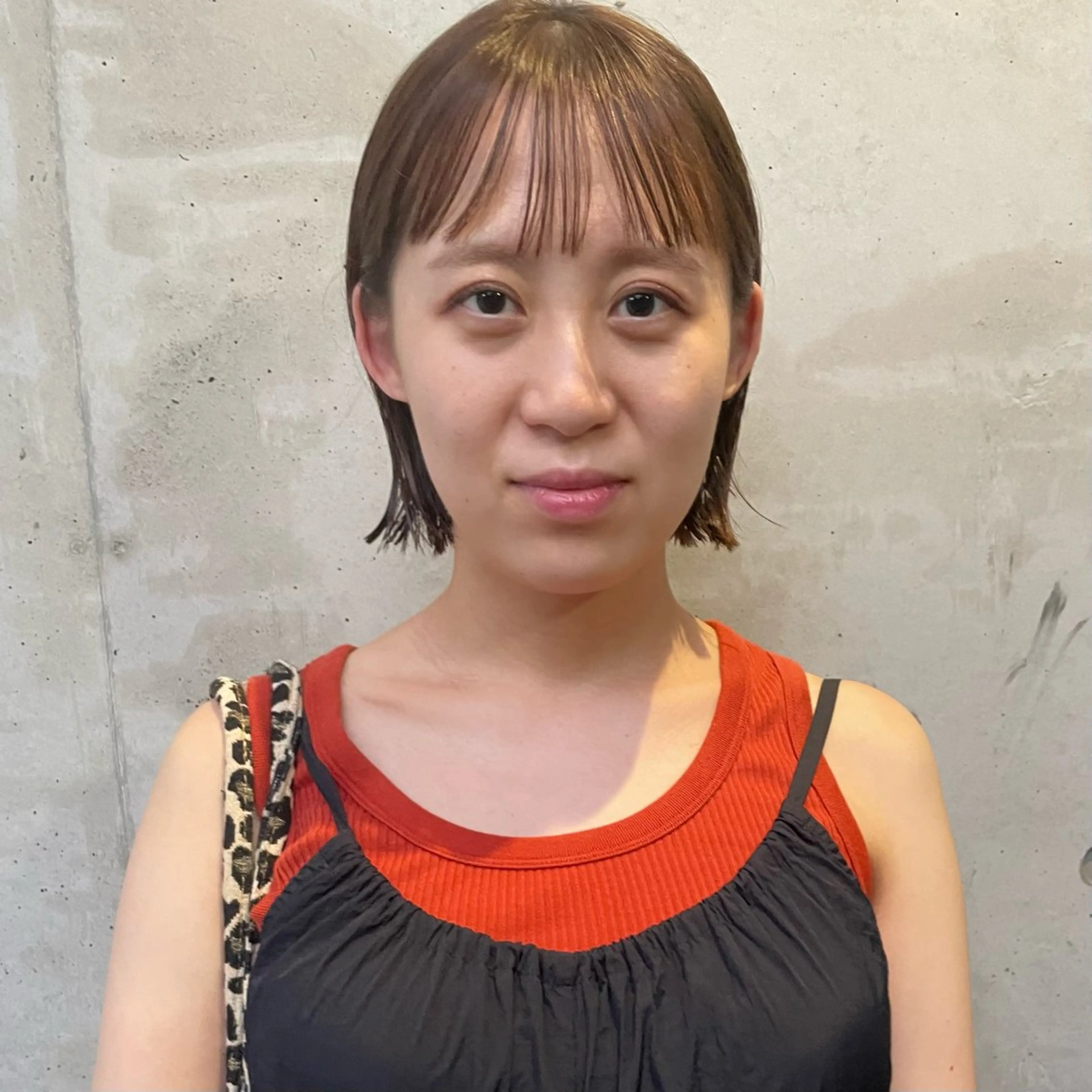 ショート カラー カット ヘアカラー トリートメント ホリケ アオイのヘアスタイル