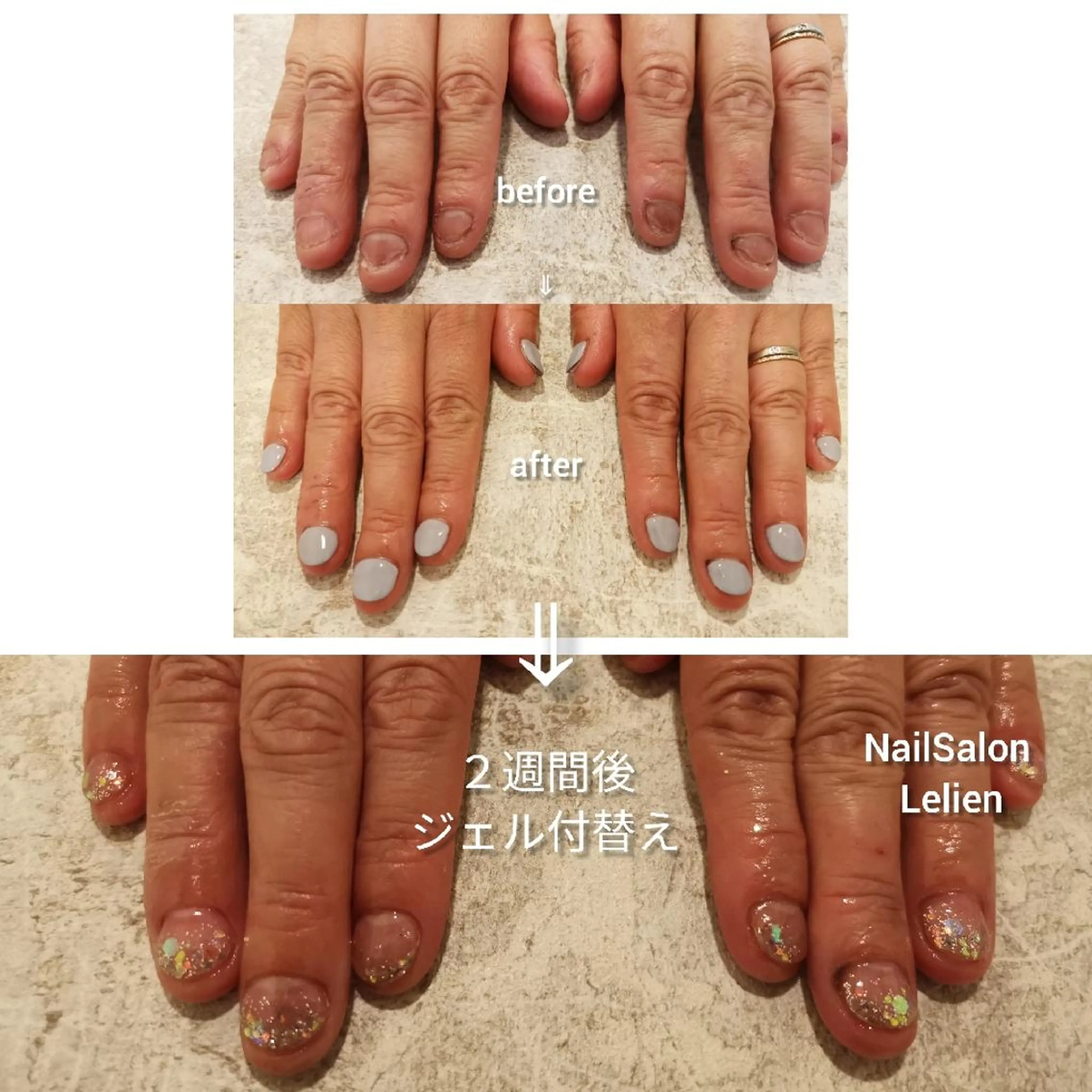 ネイル ハンドネイル ハンドケア 人気エリア💖完全個室【ルリエ】所属・ネイルサロン Lelienルリエのネイルデザイン
