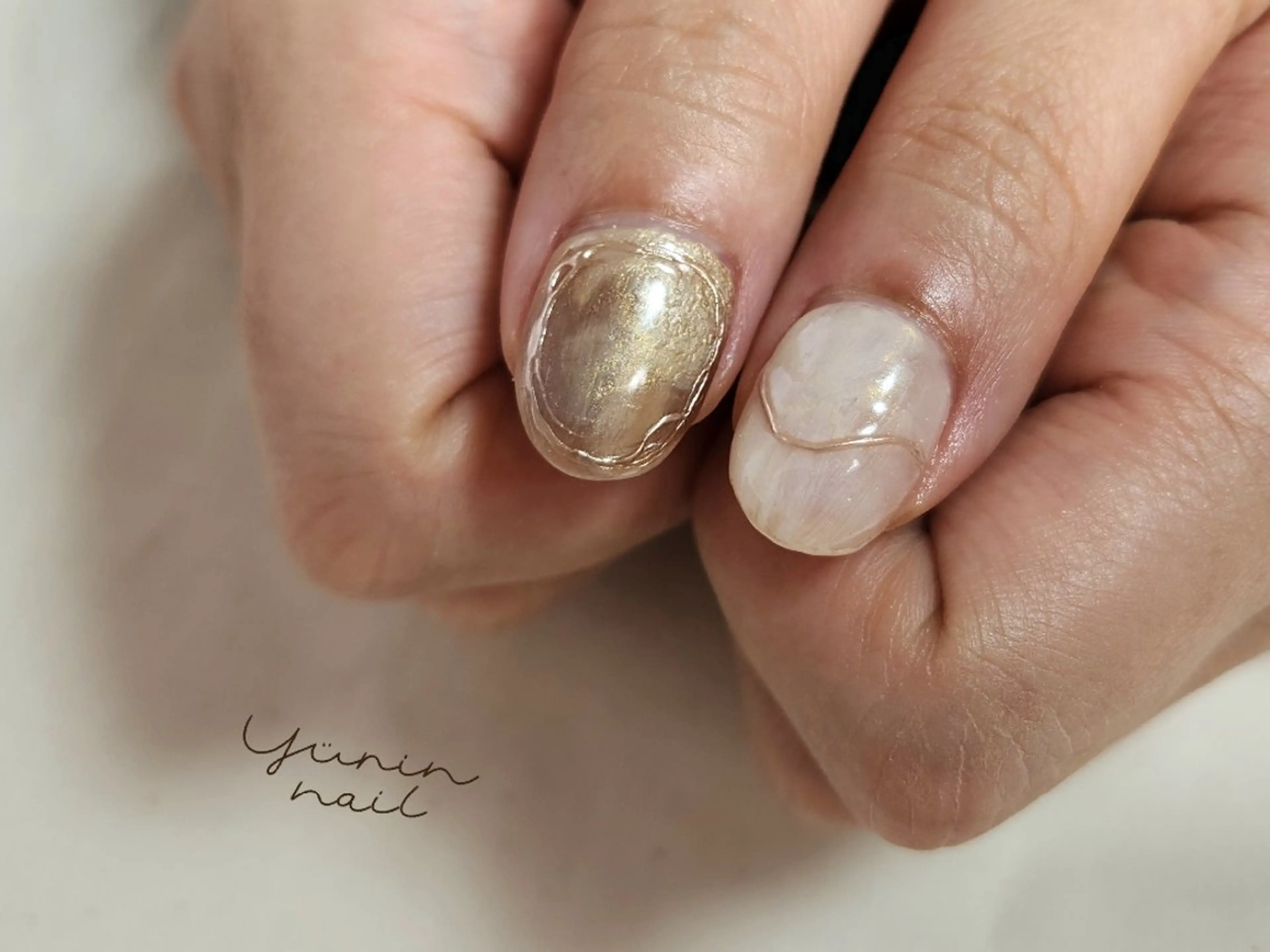 ネイル ハンドネイル ショートネイル専門 yurin nailのネイルデザイン