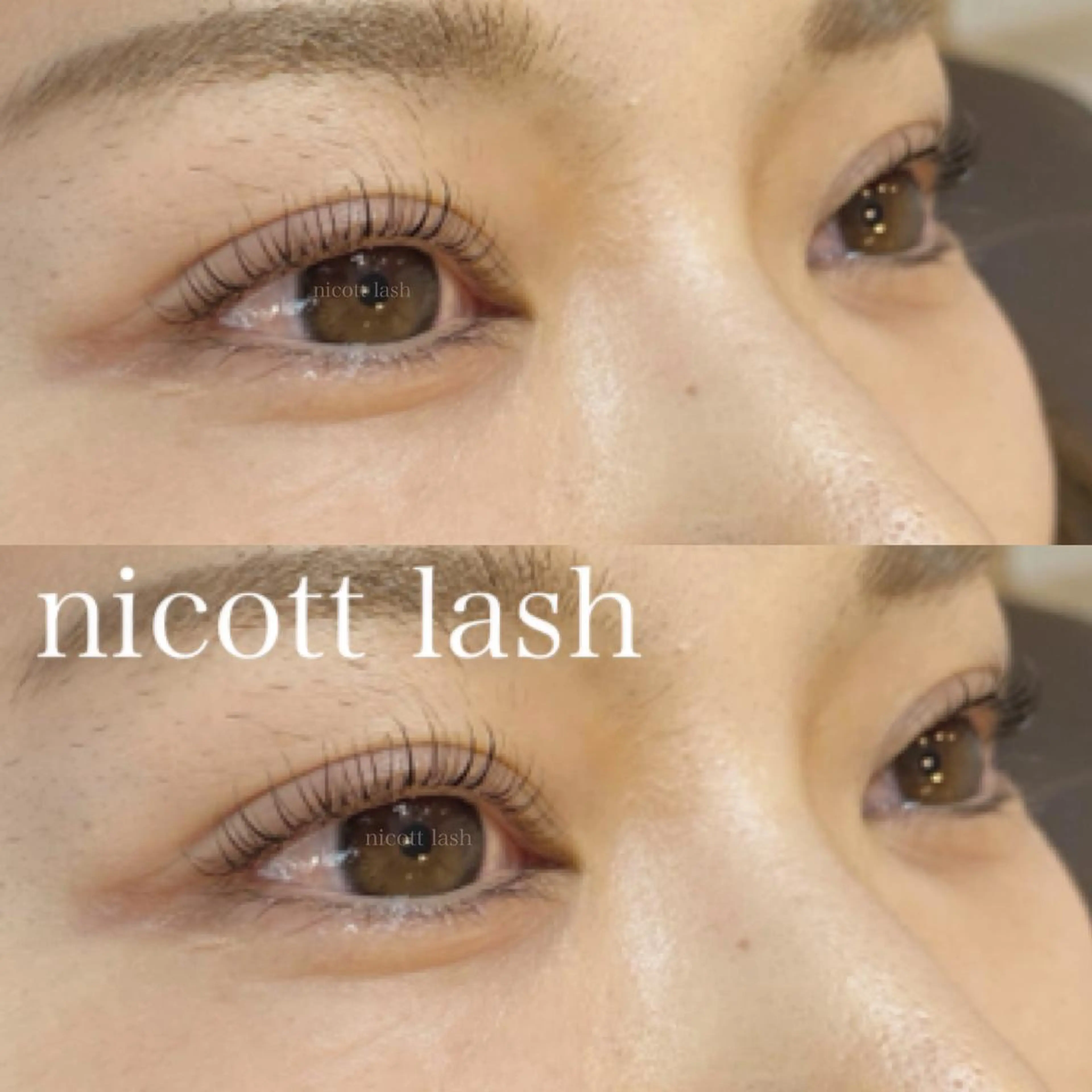 マツエク・マツパ nicott 松本のマツエク・マツパデザイン