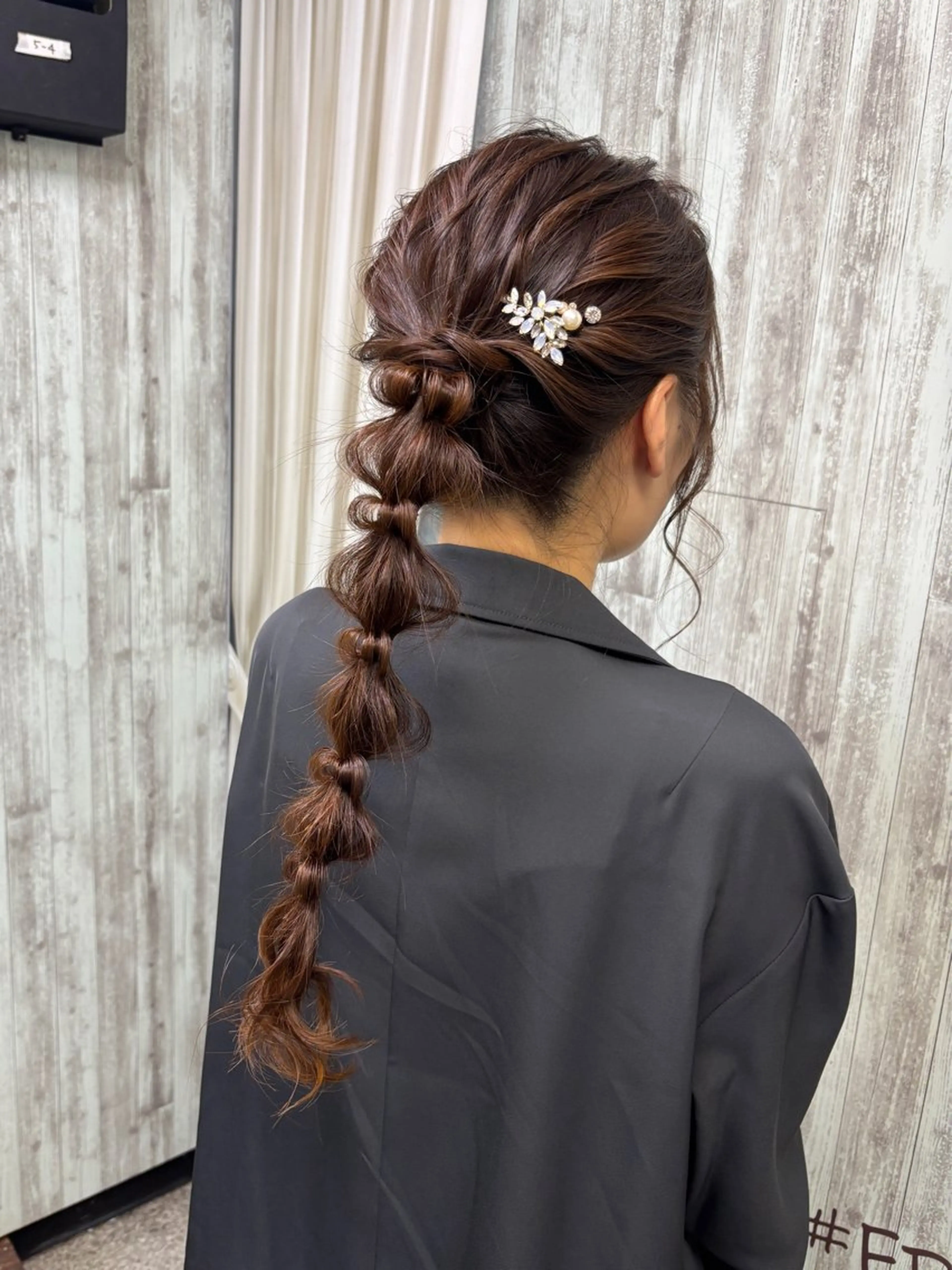 ロング ヘアセット FRAME ASUKAのヘアスタイル
