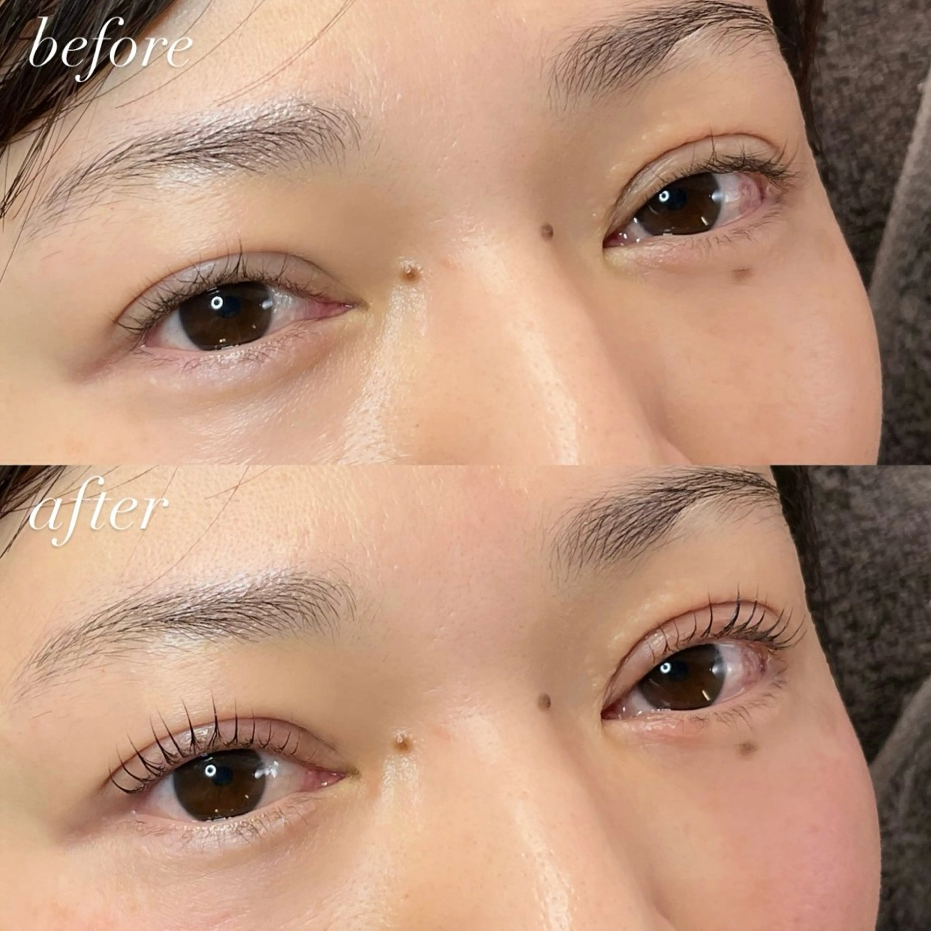 マツエク・マツパ パリジェンヌラッシュリフト 一重×まつ毛パーマ マツパ seReno KOHAKUの眉毛・アイブロウイメージ
