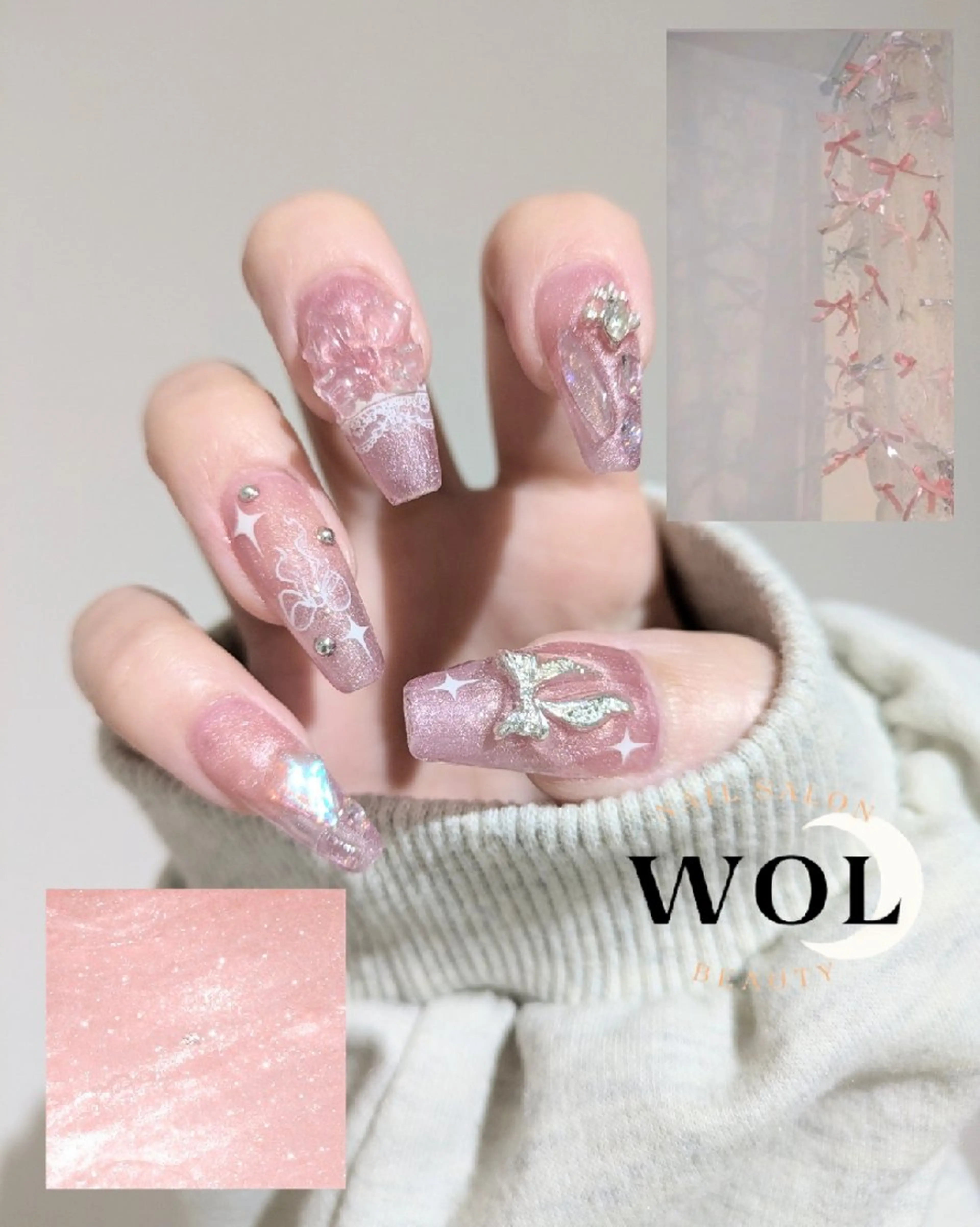 ネイル ハンドネイル nailsalon🌙WOL所属・WOL🌙 momokoのネイルデザイン