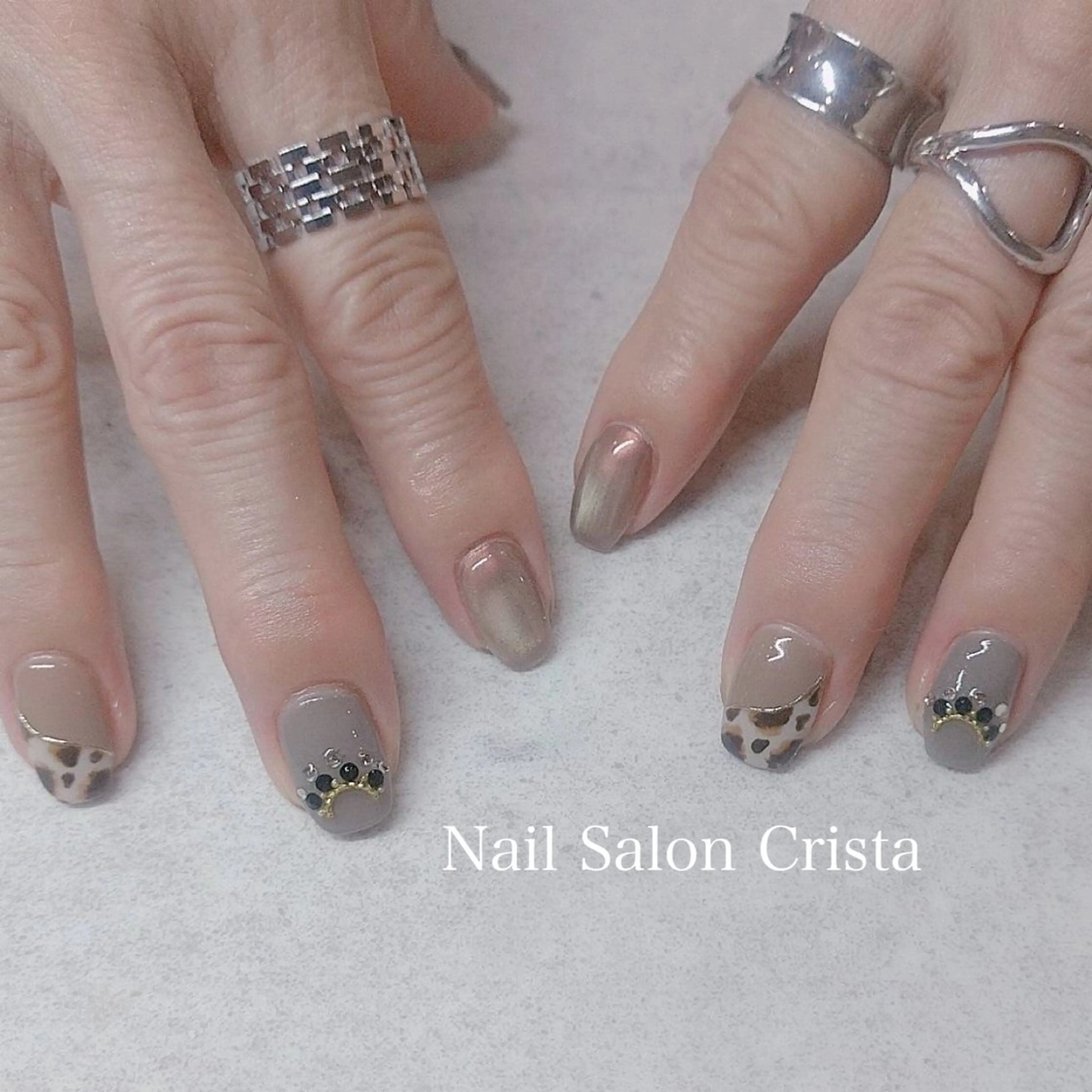ネイル ジェルネイル パラジェル CRISTA所属・CRISTA MOMOのネイルデザイン