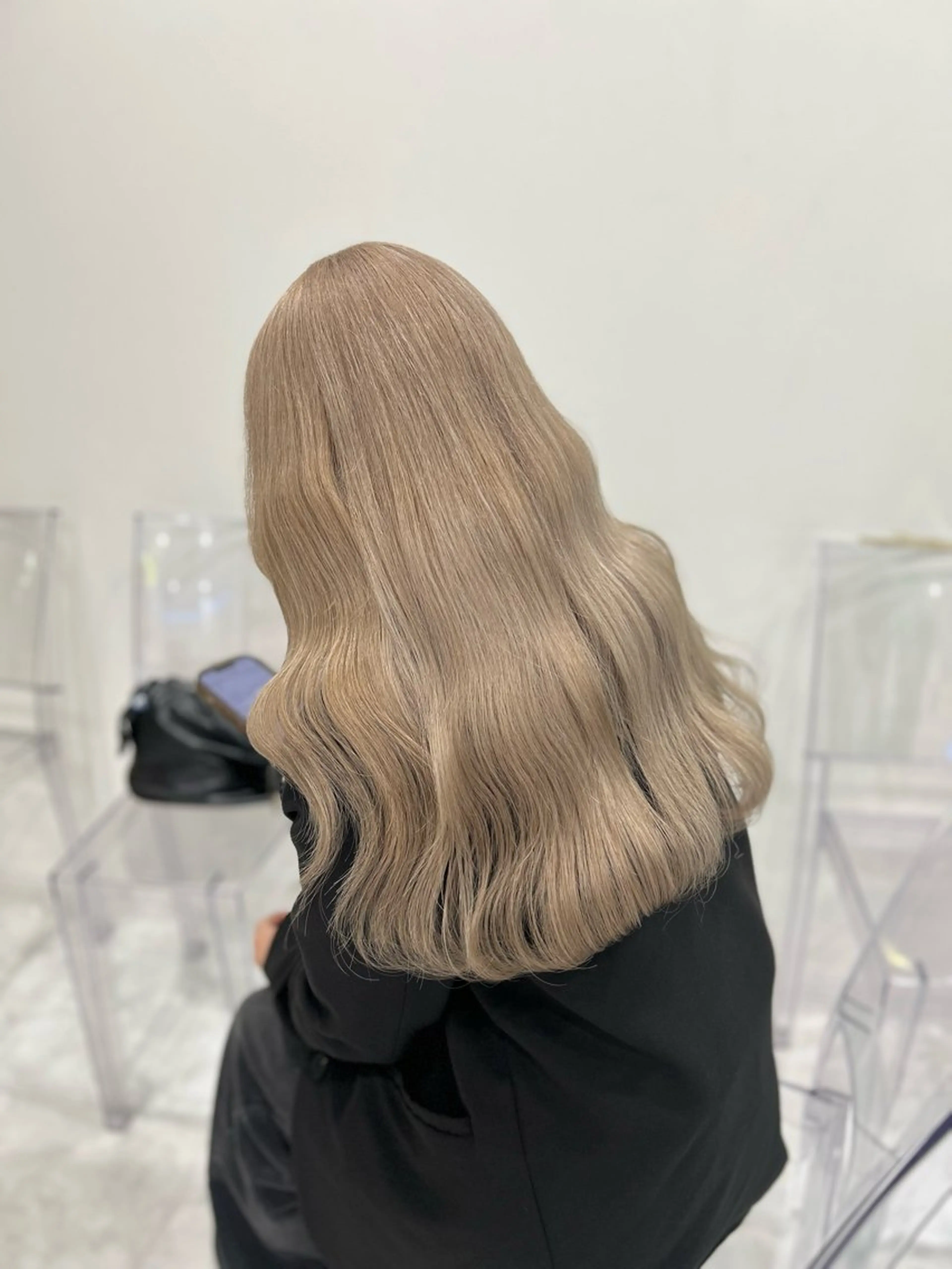 ロング カラー ヘアアレンジ ヘアカラー トリートメント ヘッドスパ ヘアセット Miwa🤍ダメージ レスカラー特化🦢のヘアスタイル