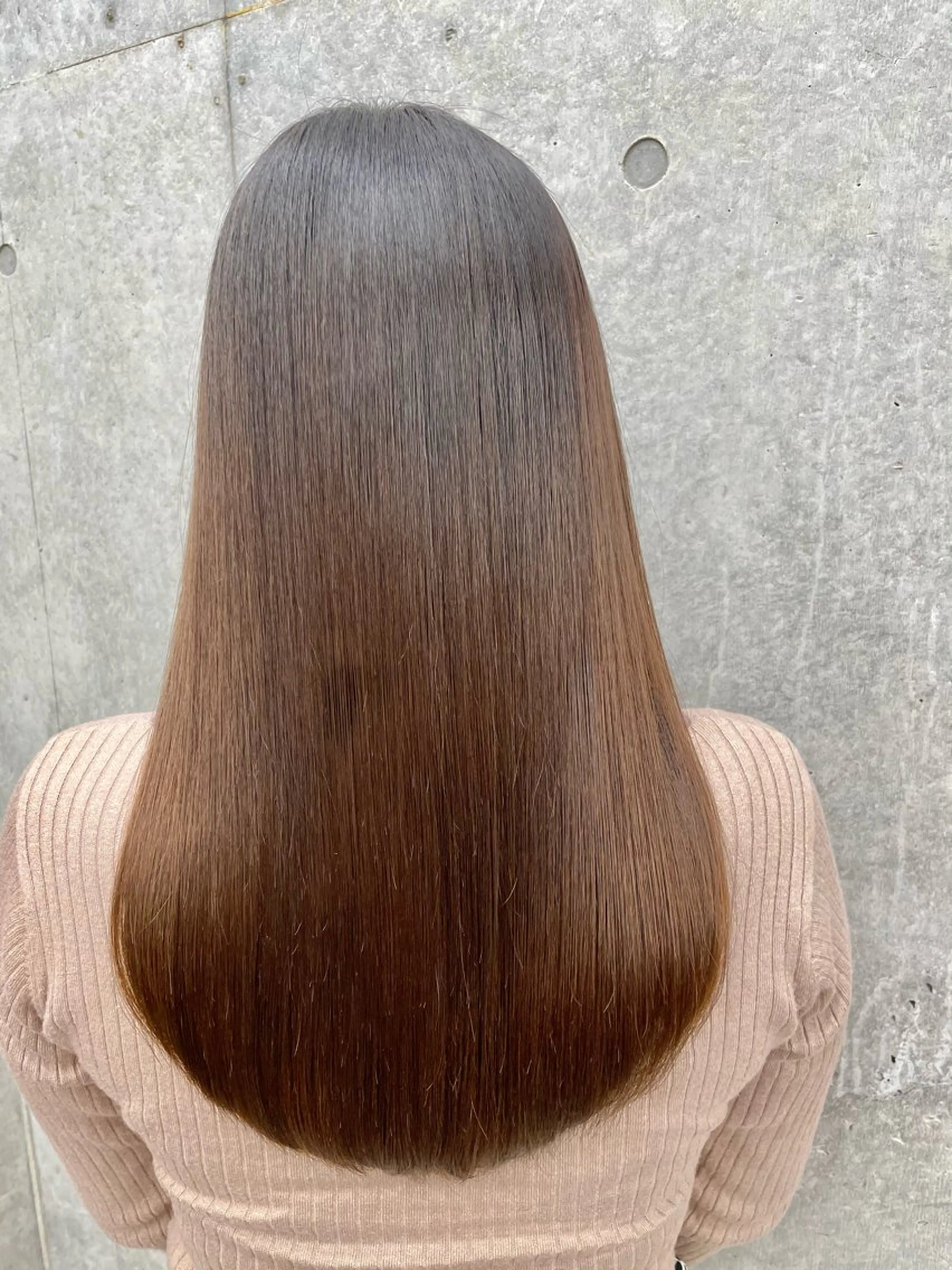 ロング カラー 髪質改善 縮毛矯正 トリートメント 巻ける縮毛矯正🌸 勝倉　麗のヘアスタイル