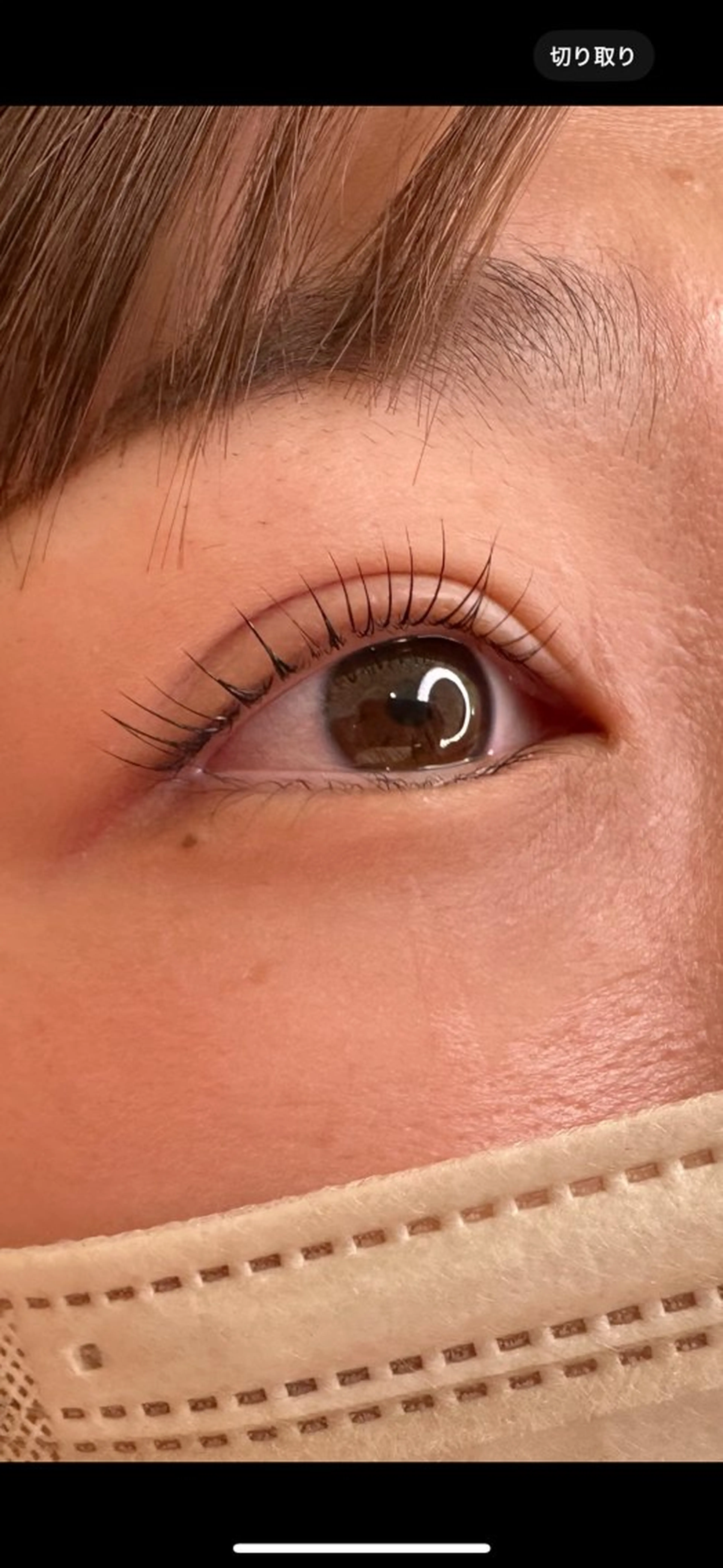 マツエク・マツパ 一重×まつ毛パーマ eye Luana 桑名のマツエク・マツパデザイン