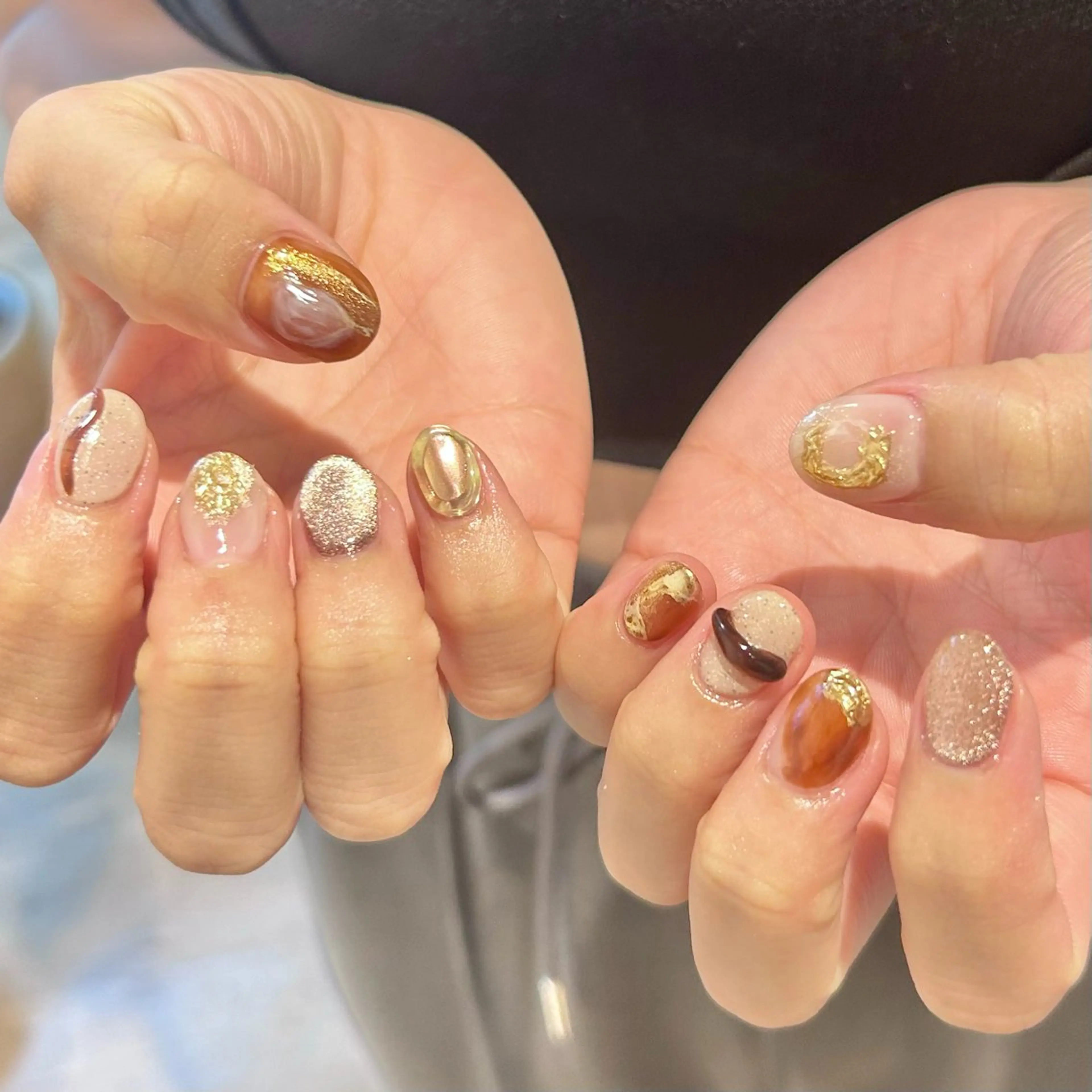 ネイル ハンドネイル Bianca栄店 みさと店長のネイルデザイン