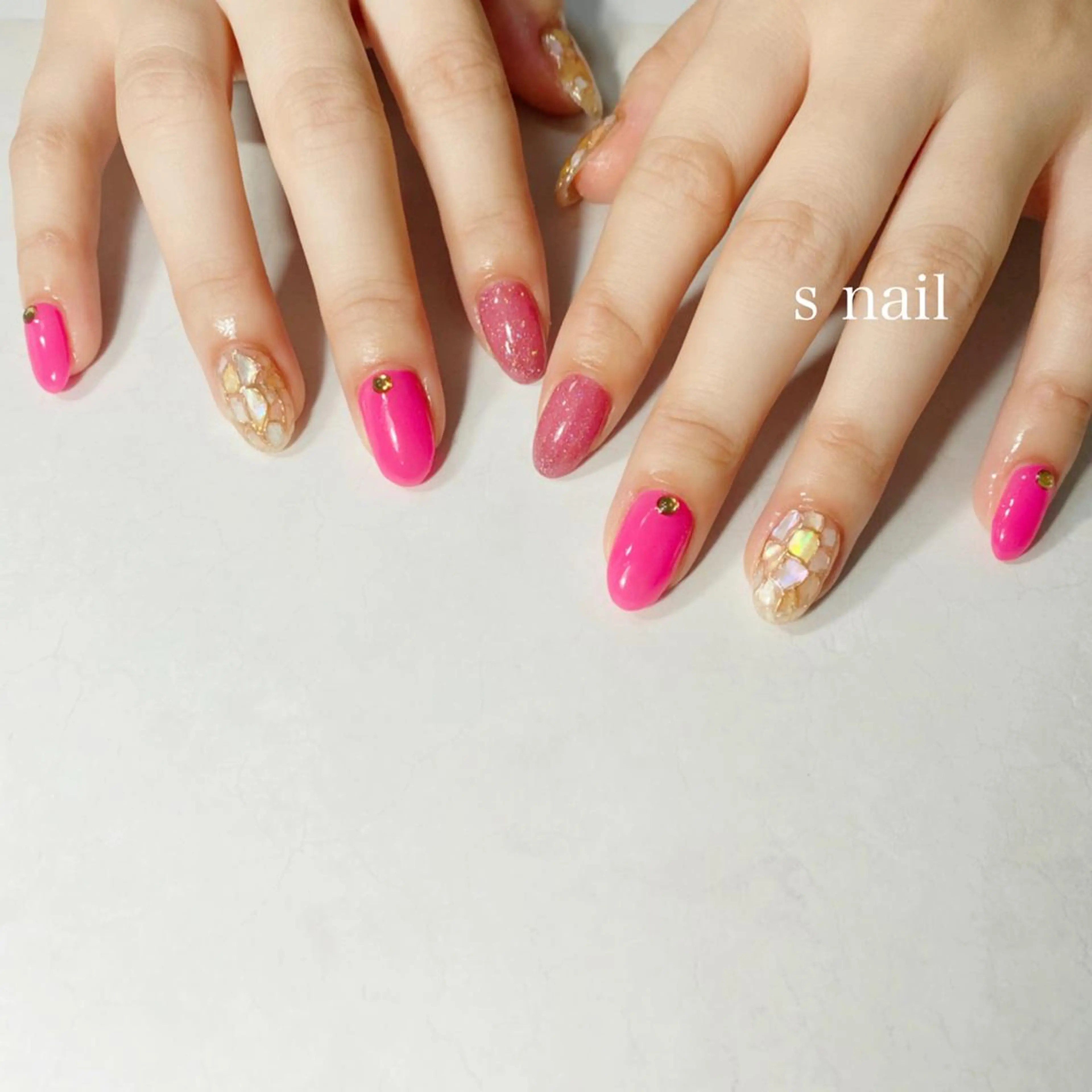 ネイル ハンドネイル s nail さとよしみゆきのネイルデザイン