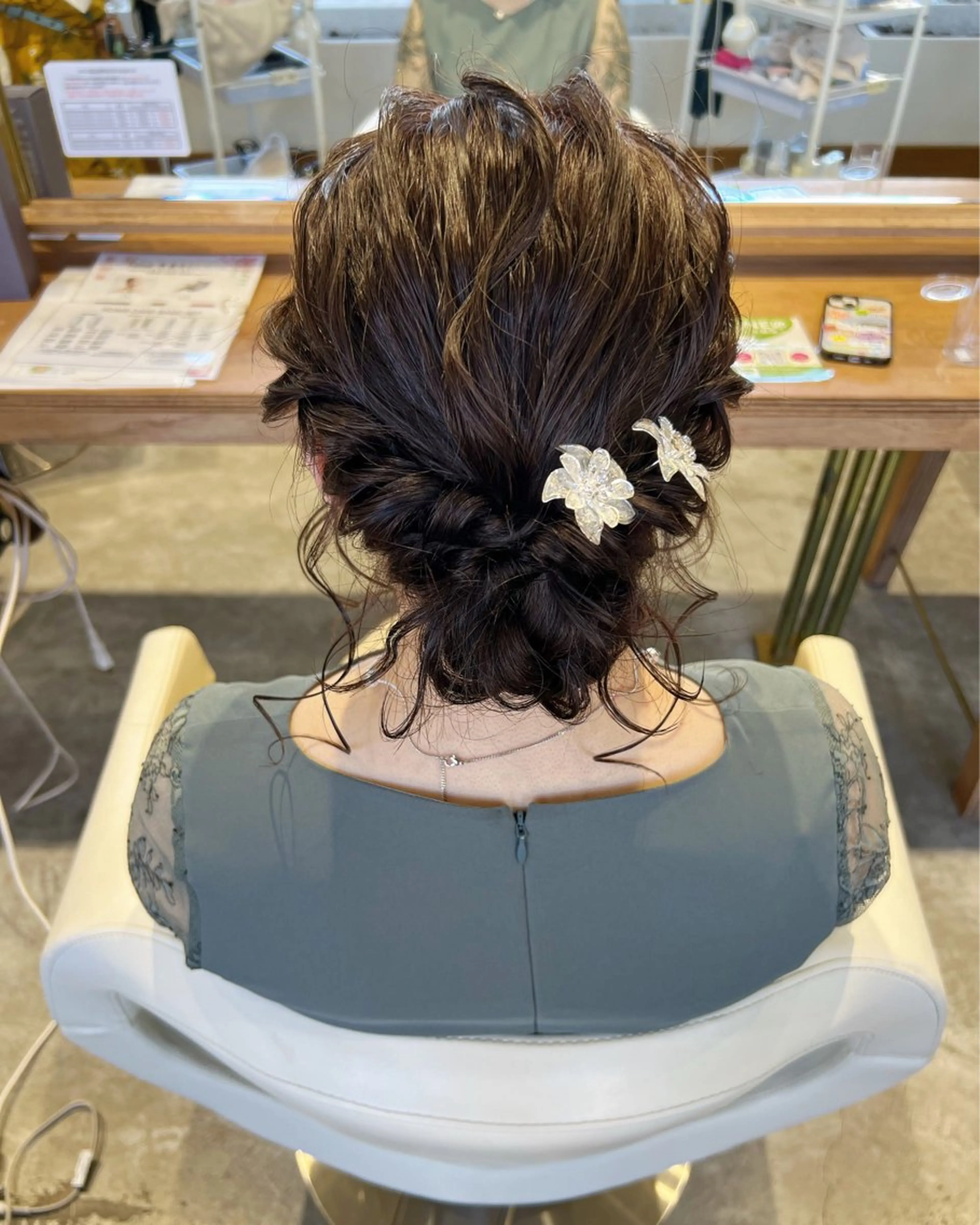 ヘアアレンジ ヘアセット フラム所属・WATANABE MISAKIのヘアスタイル