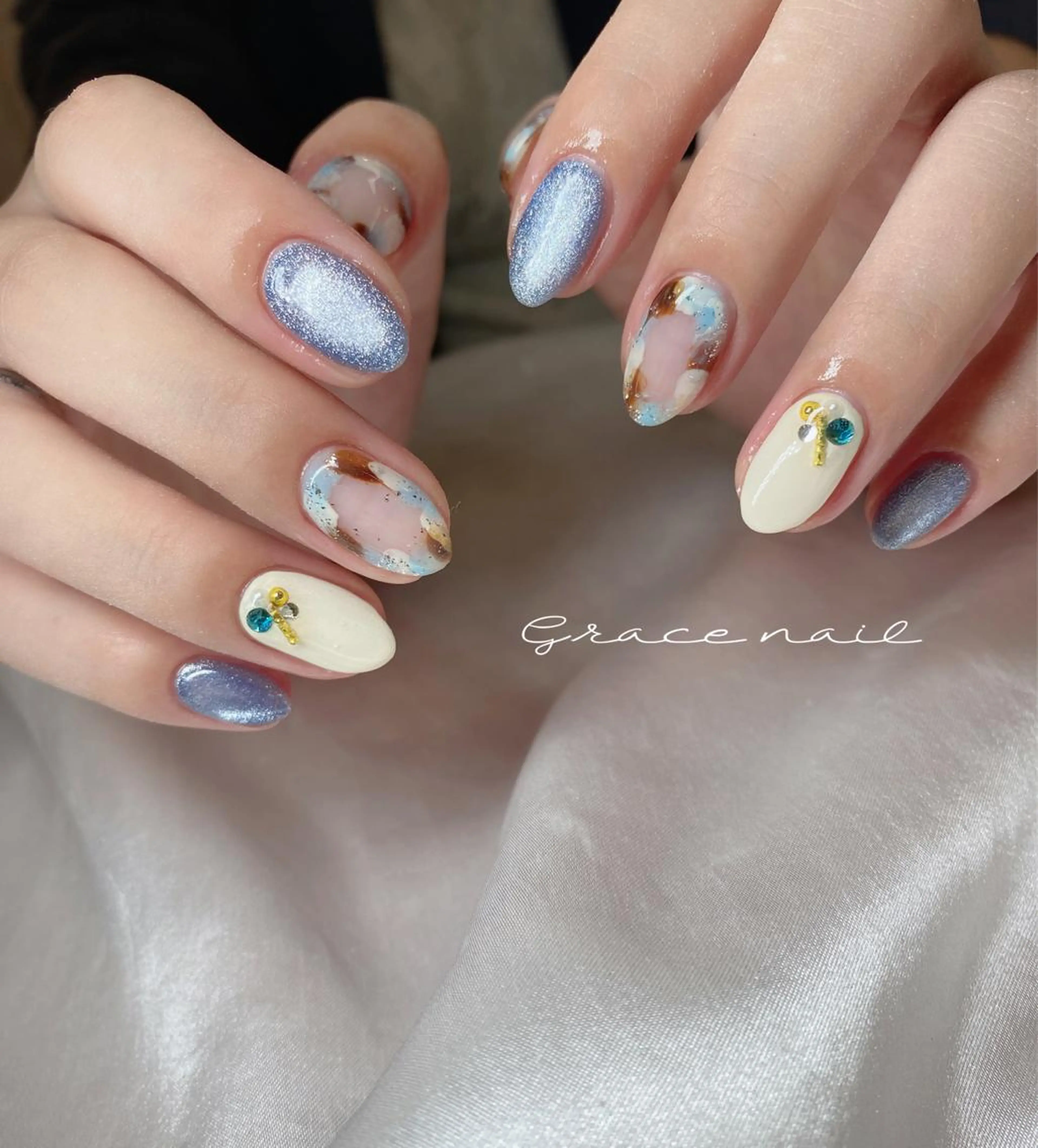 ネイル ハンドネイル ☆*｡Grace Nail｡*☆のネイルデザイン