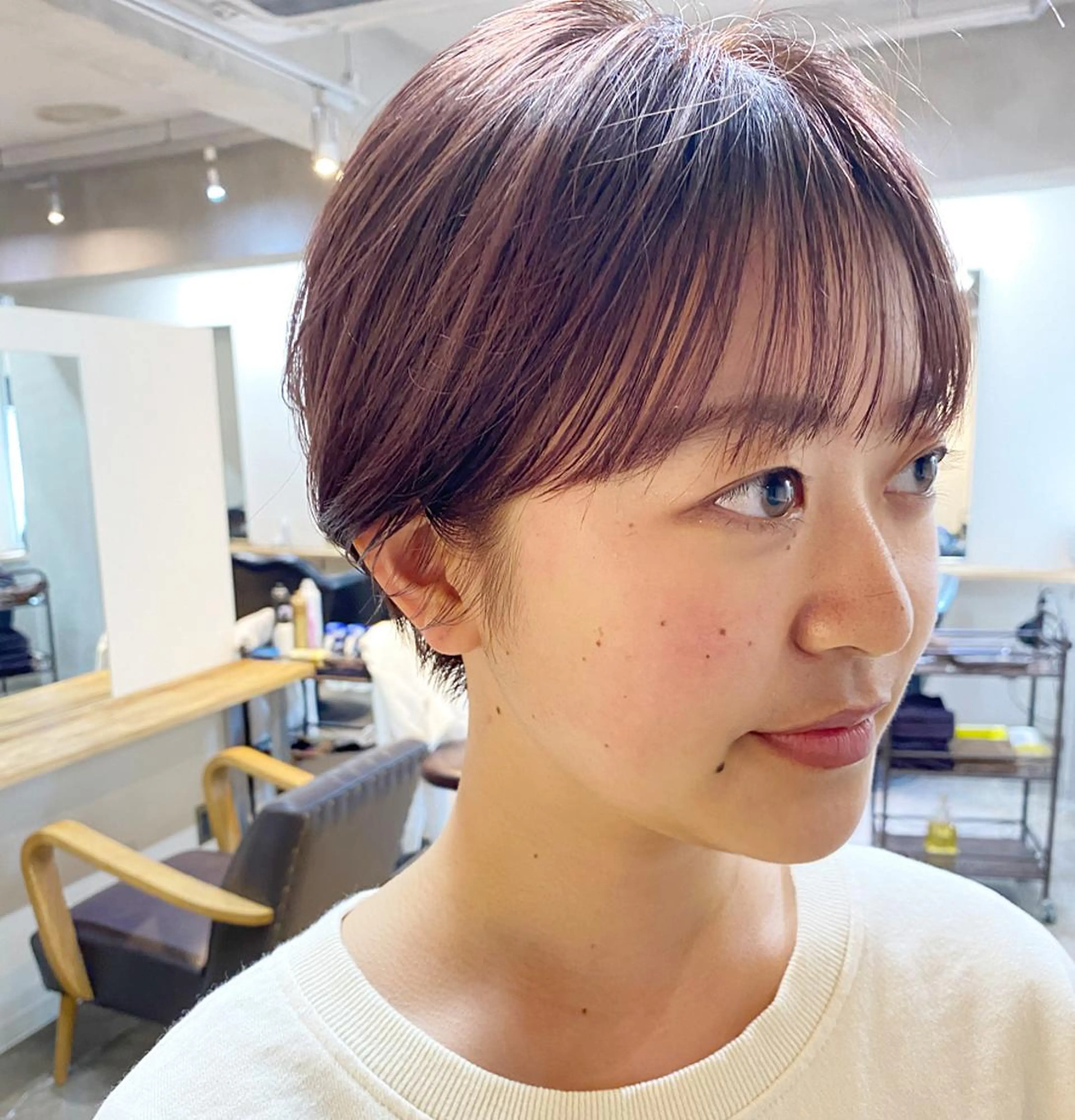 ショート カラー 下北沢 soiのヘアスタイル