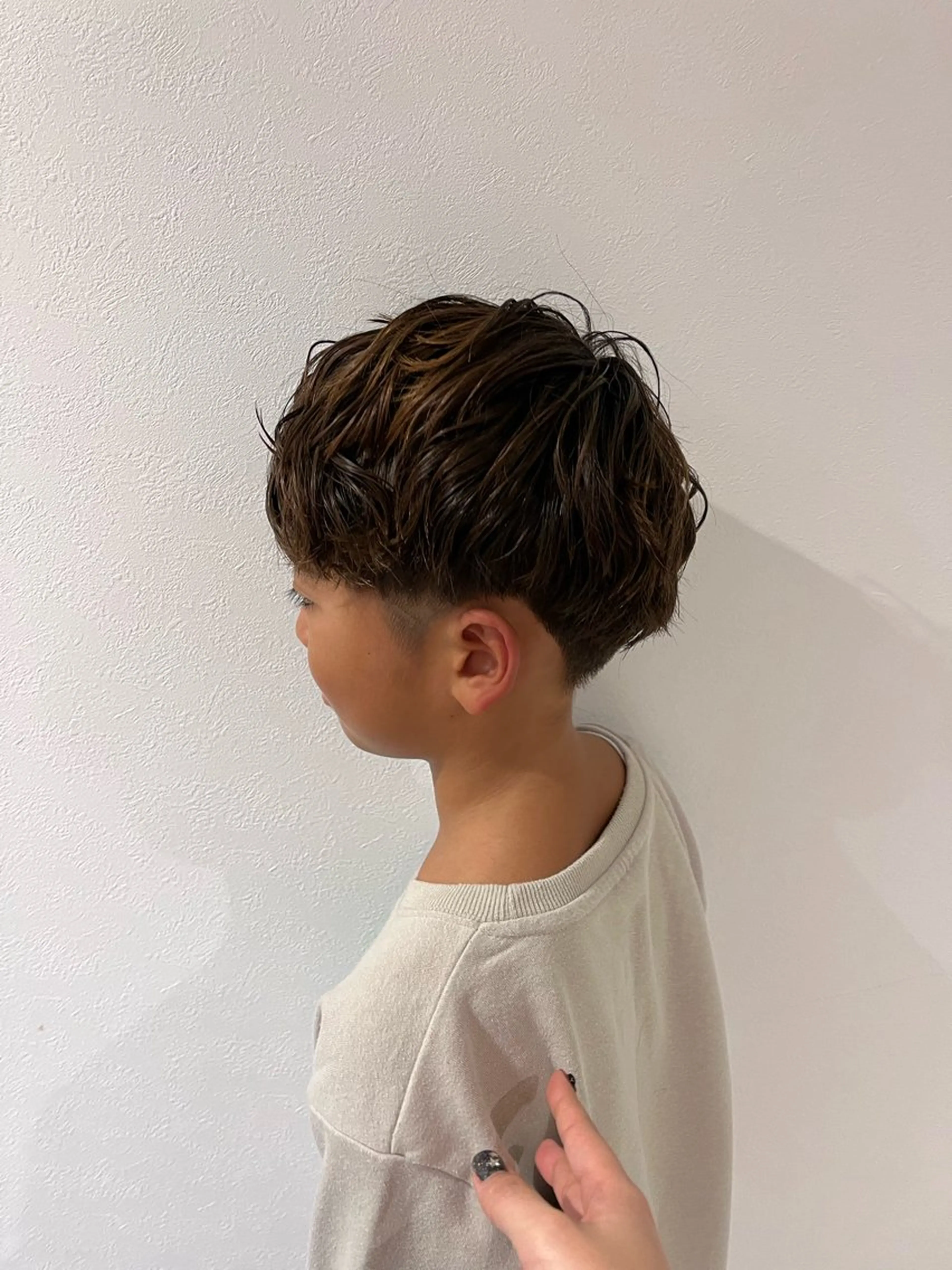 ショート パーマ メンズ か ののヘアスタイル