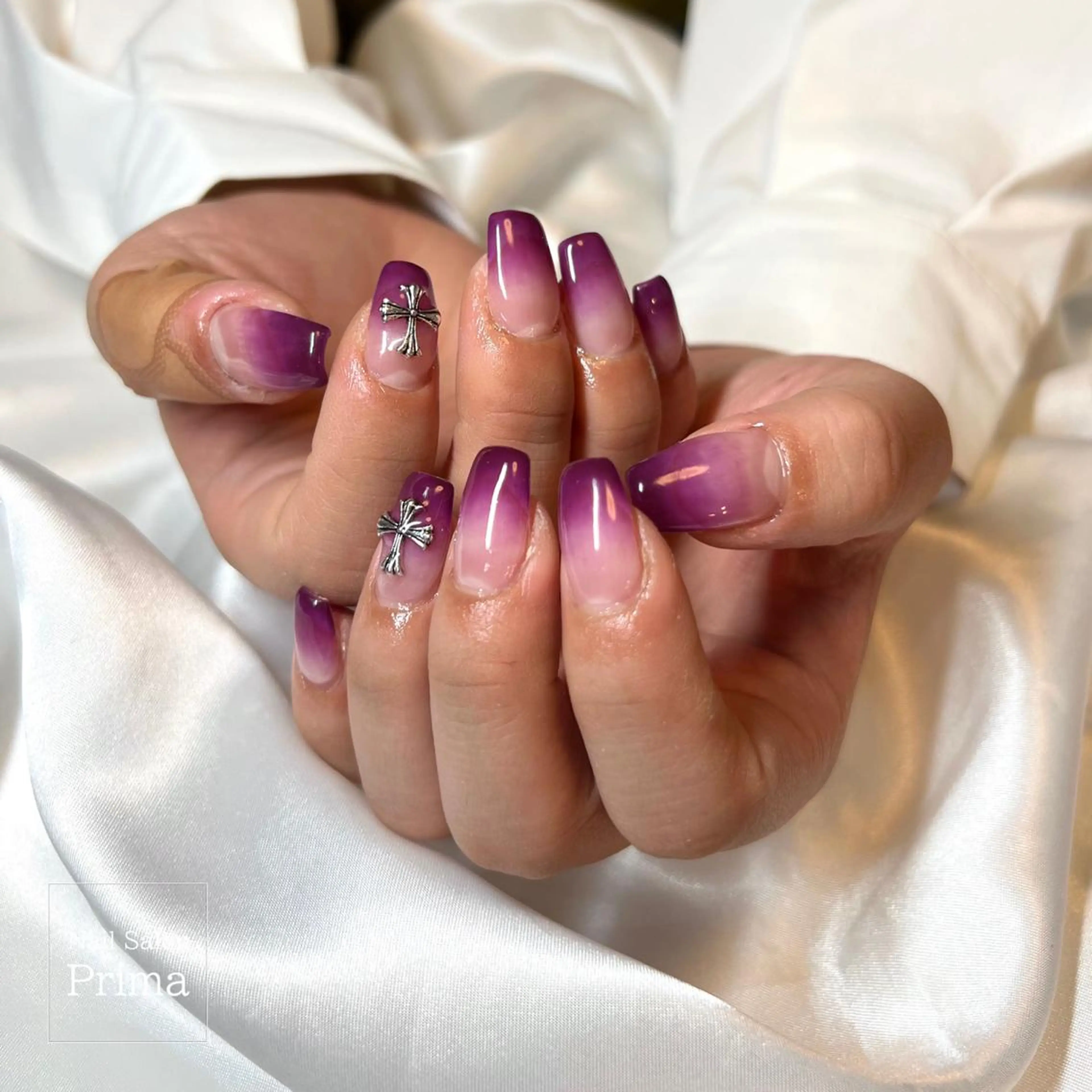 セミロング ネイル ハンドネイル SalonPrima Nail & Eyeのネイルデザイン