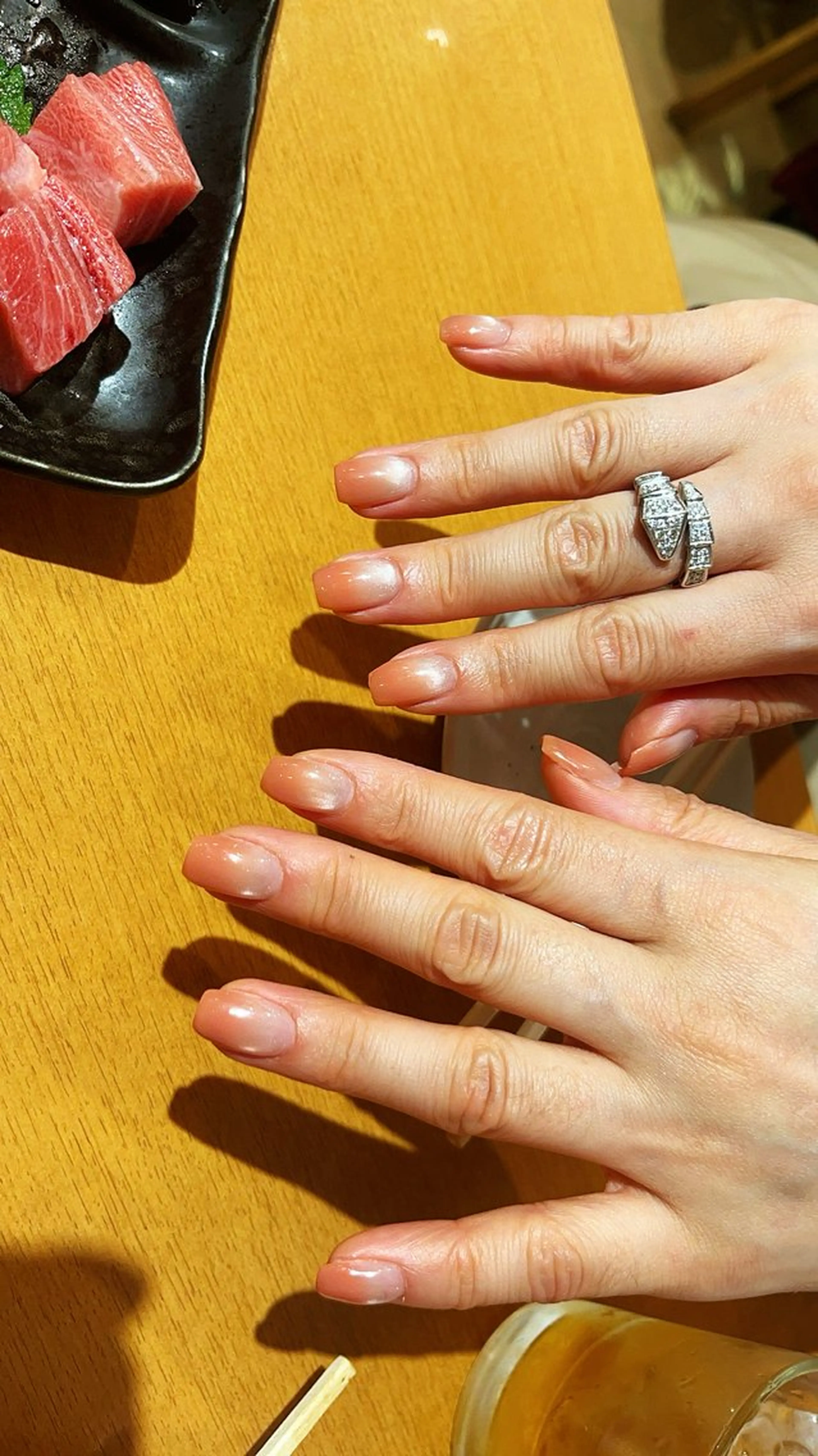 ネイル ラメ(グリッター) マグネットネイル スカルプ長さ出し専門店 MIMI nailsalon 上野店所属・RIN Amiのネイルデザイン