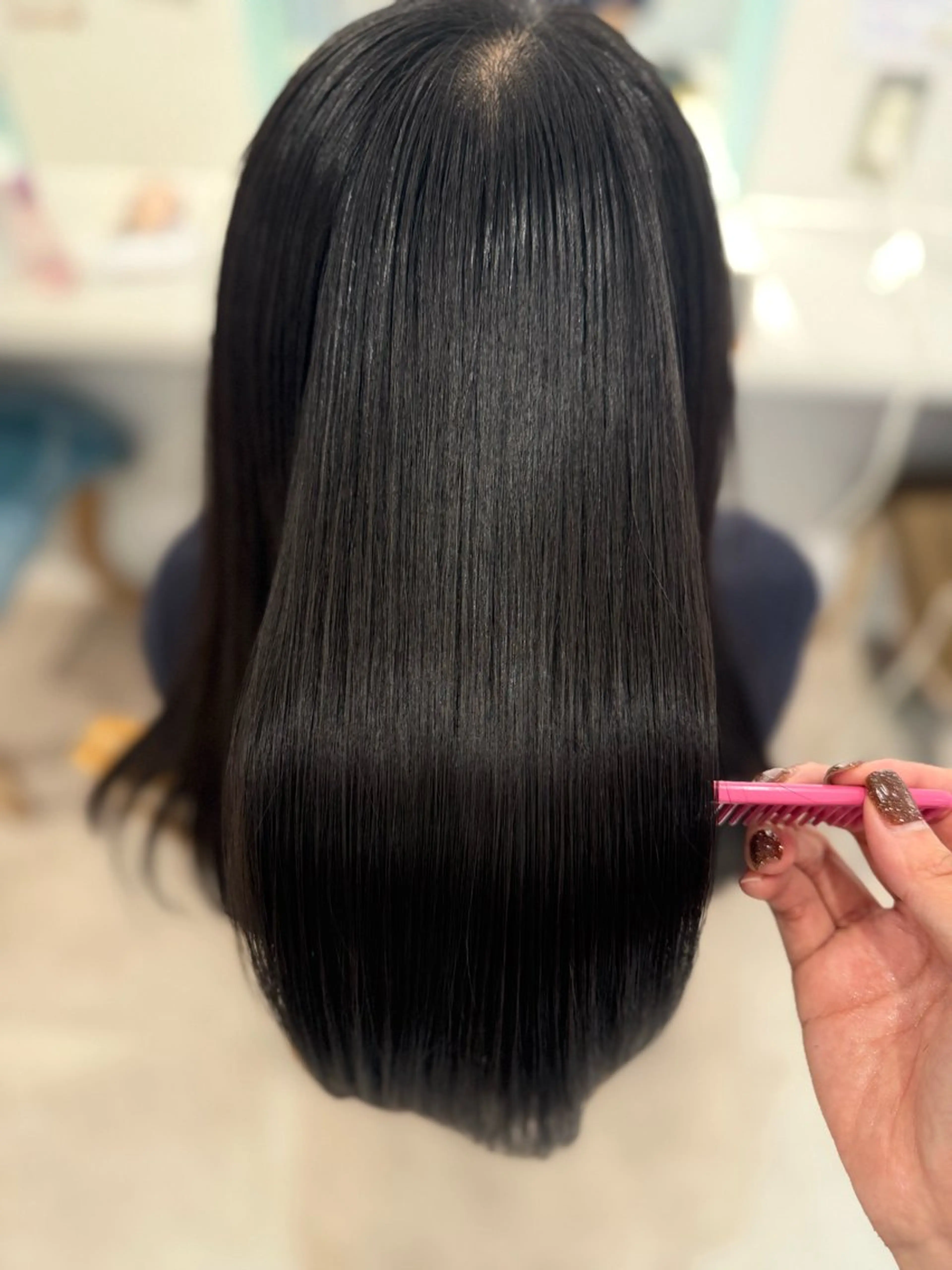 ロング トリートメント 酸熱トリートメント カット トリートメント みか/ブリーチ/名駅 /髪質改善/レイヤーのヘアスタイル
