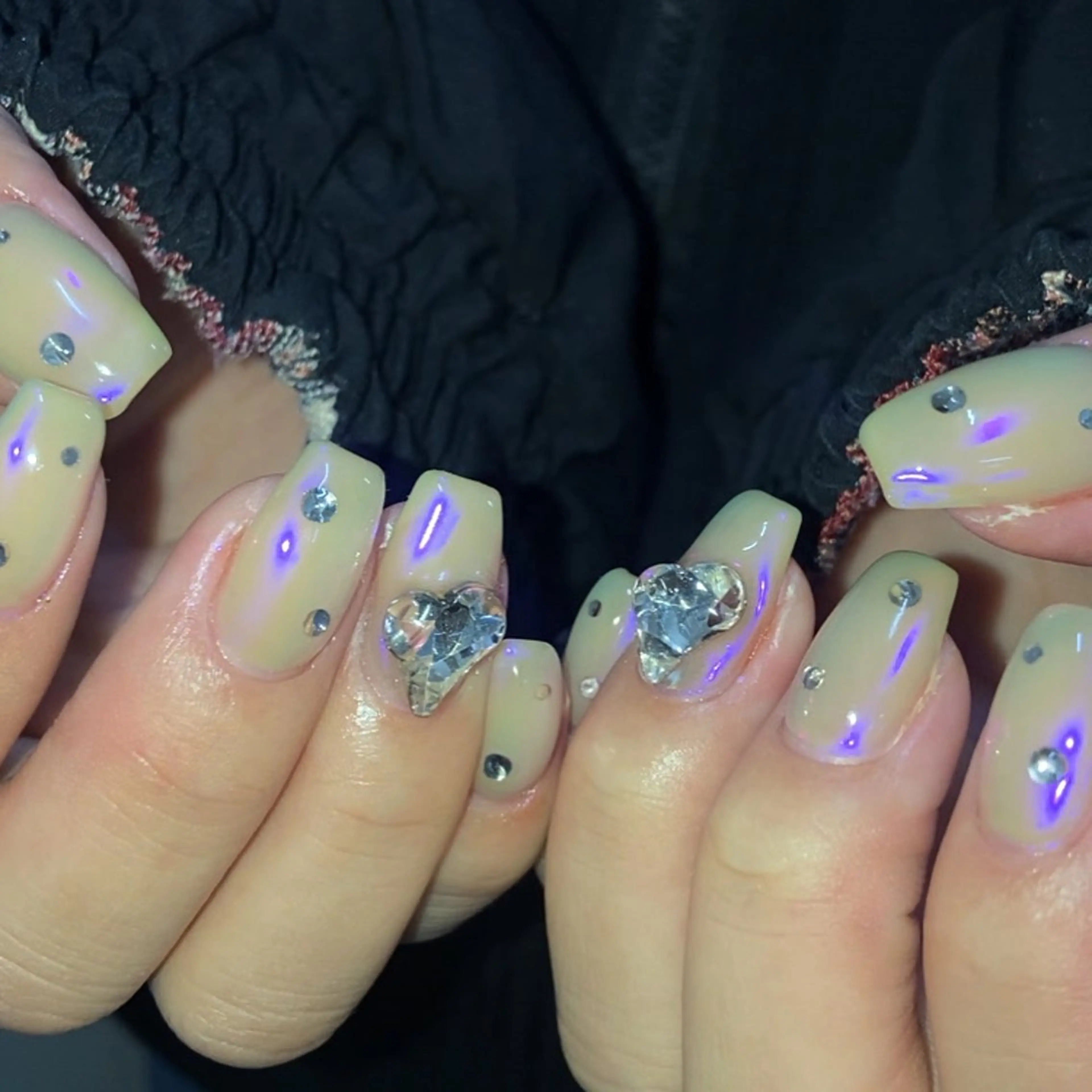 ネイル ハンドネイル フットネイル kana/モード ・グランジ໒꒱のネイルデザイン