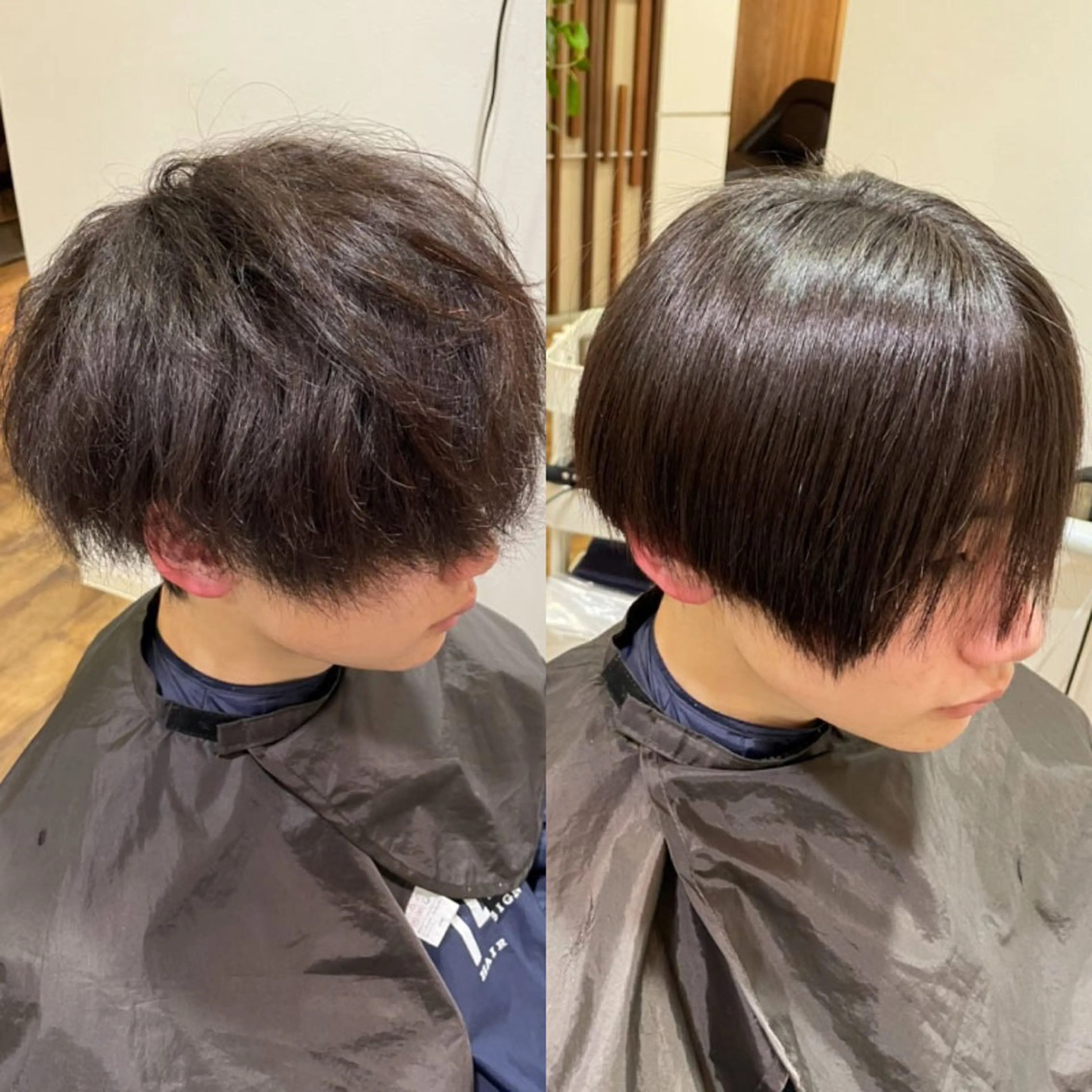 メンズ 縮毛矯正 トリートメント 園田 一喜のヘアスタイル