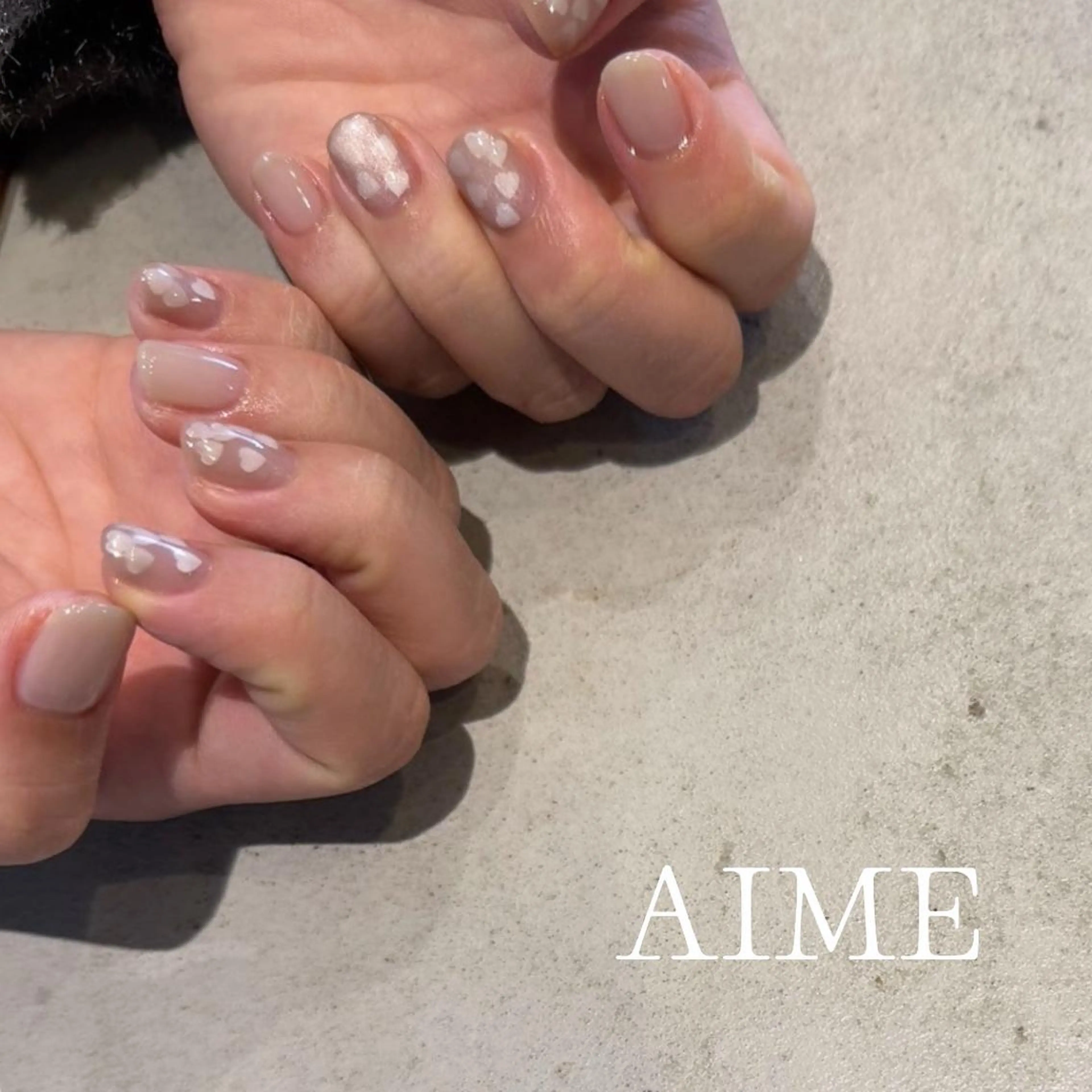 ネイル アートネイル ハンドネイル AIME （momo）のネイルデザイン