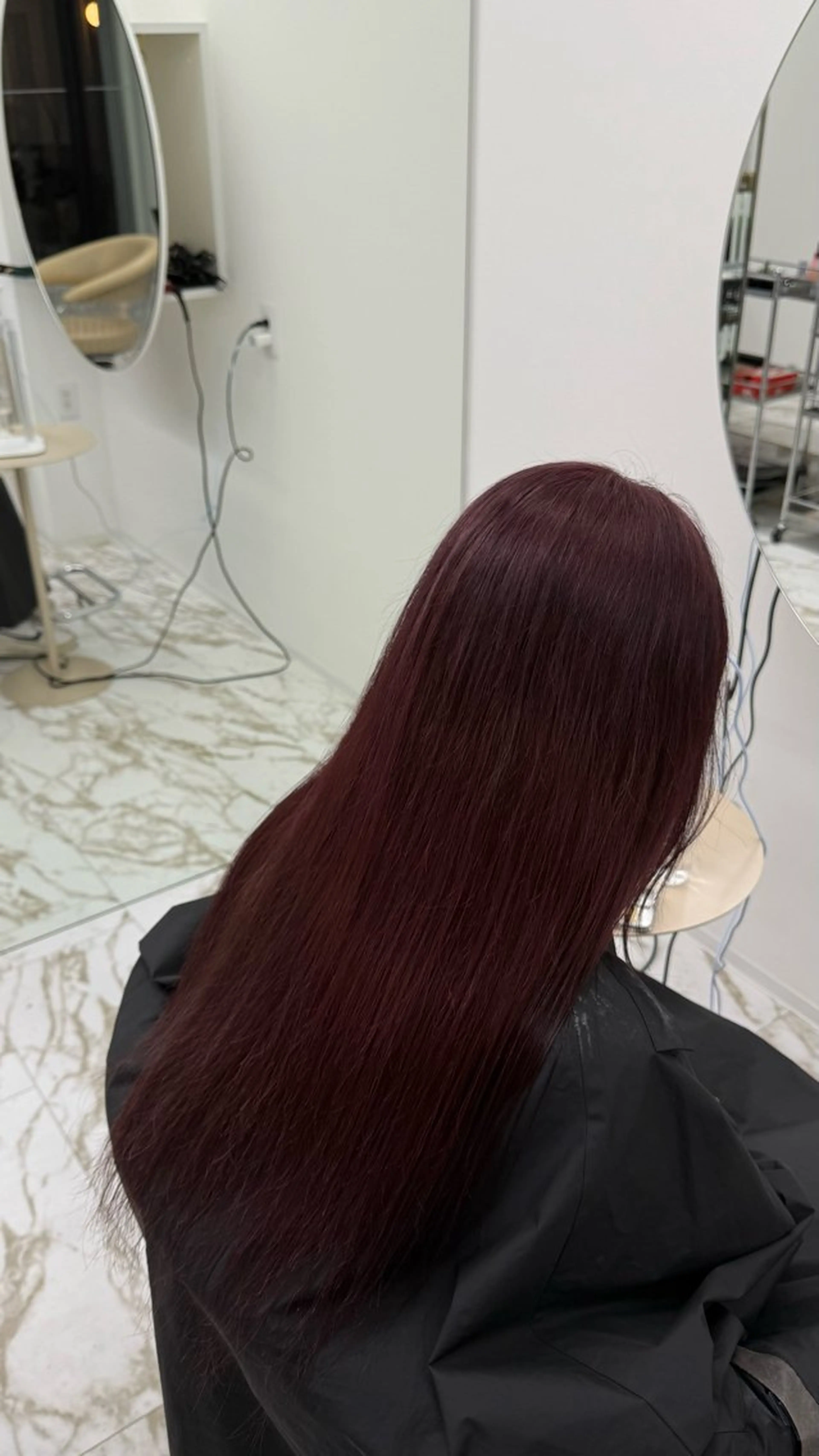ダブルカラー(ブリーチリタッチ、オンカラー)+トリートメントの写真