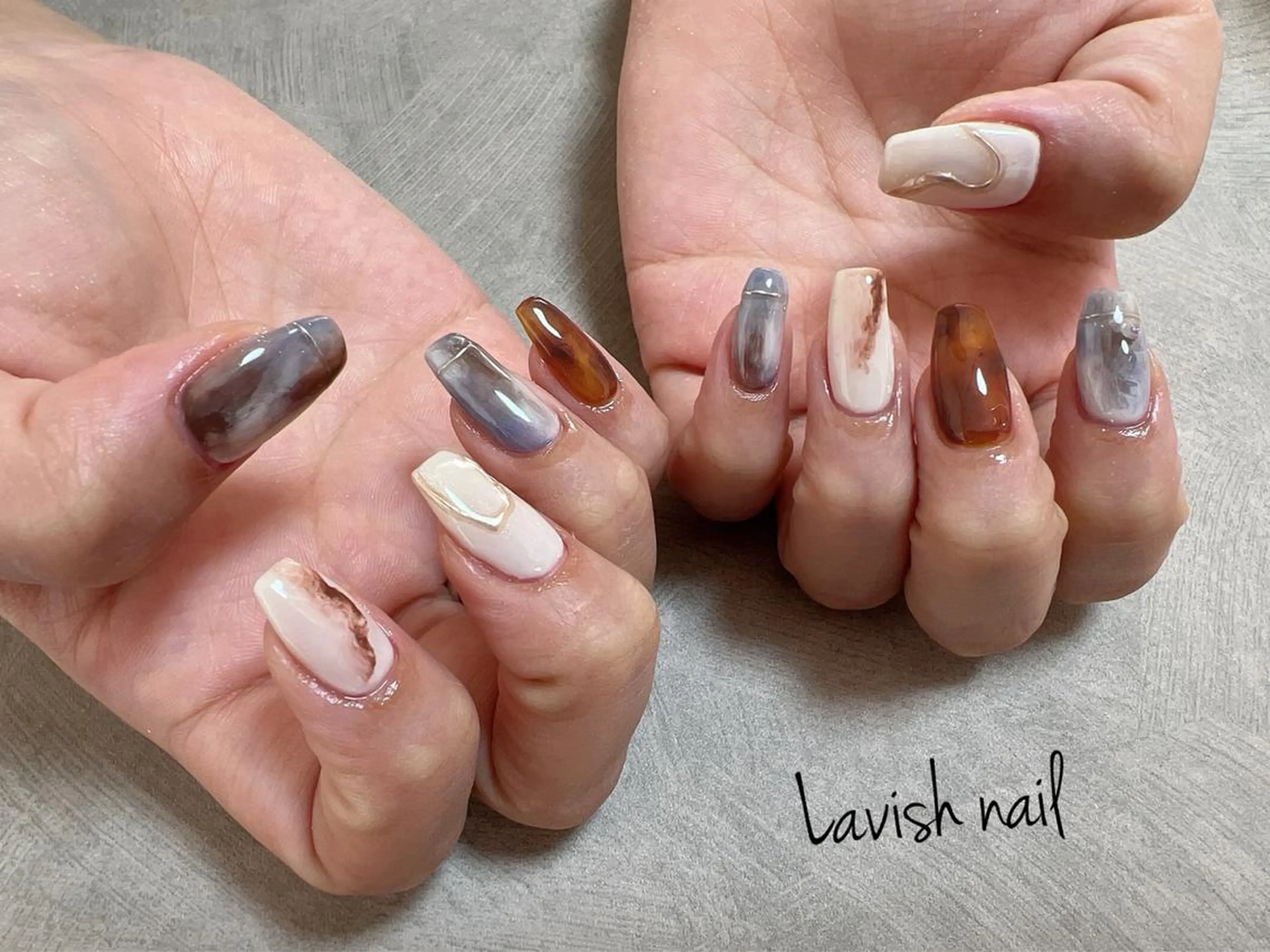ネイル ハンドネイル Lavish nailのネイルデザイン