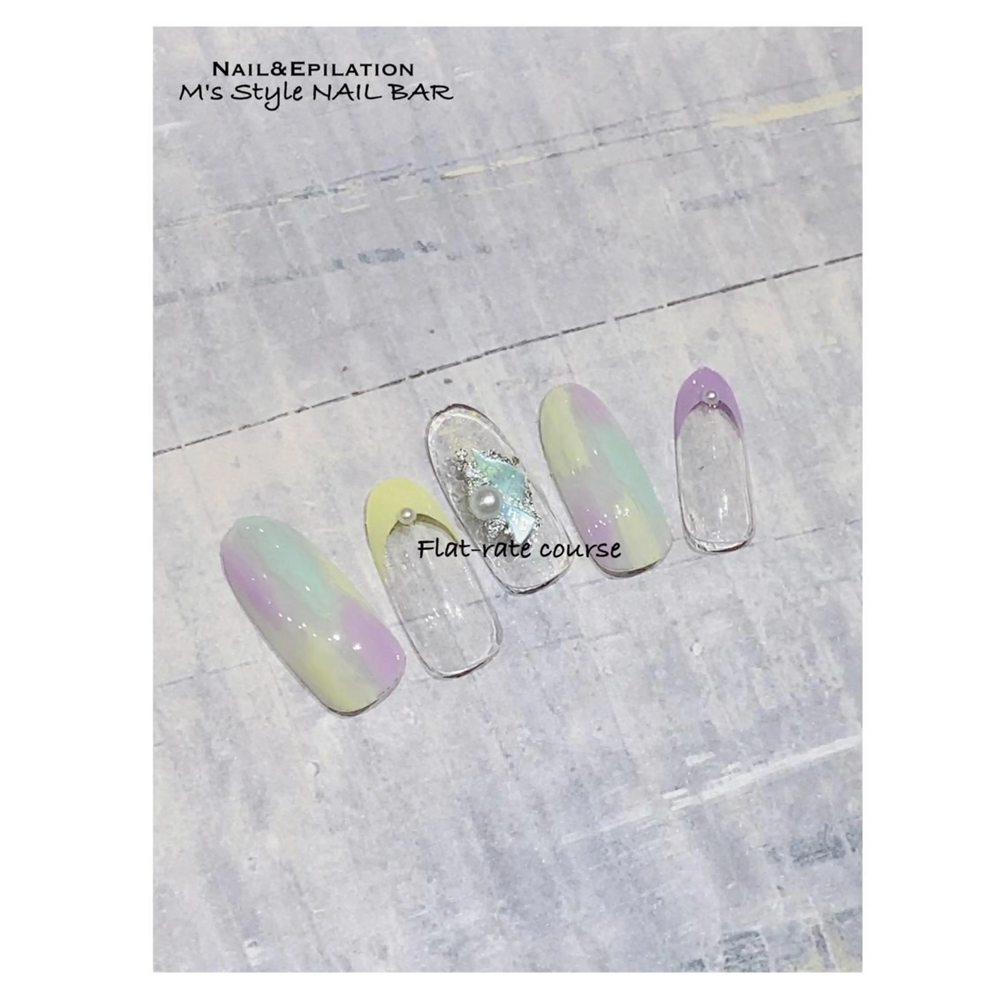 ネイル 成人式 入学式 卒業式 韓国ネイル ロングネイル ハンドネイル M's Style NAIL BARのエステ・リラクイメージ
