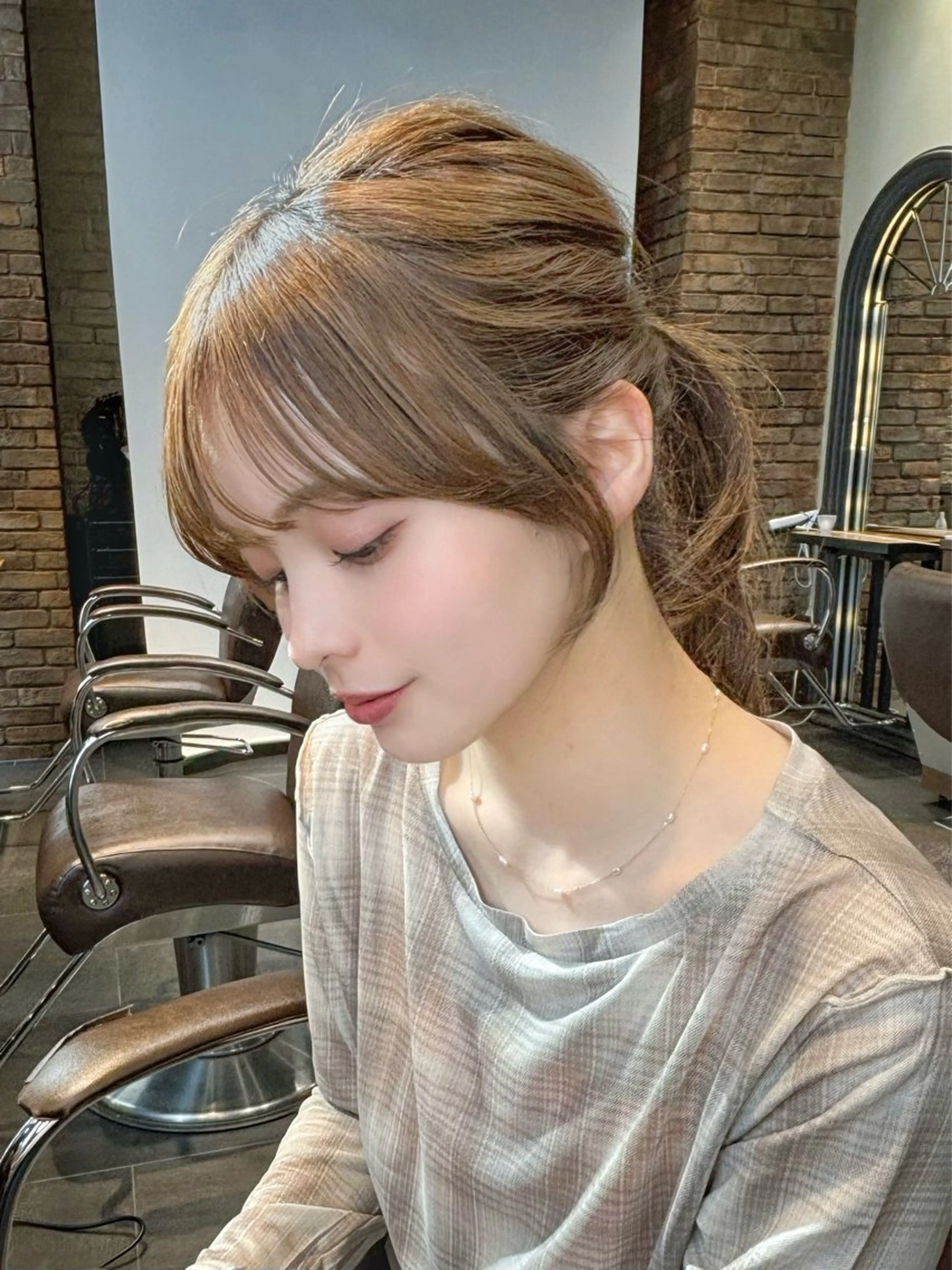 ロング カット ヘアカラー MINX 銀座店所属・MINXginza タイラミユネのヘアスタイル