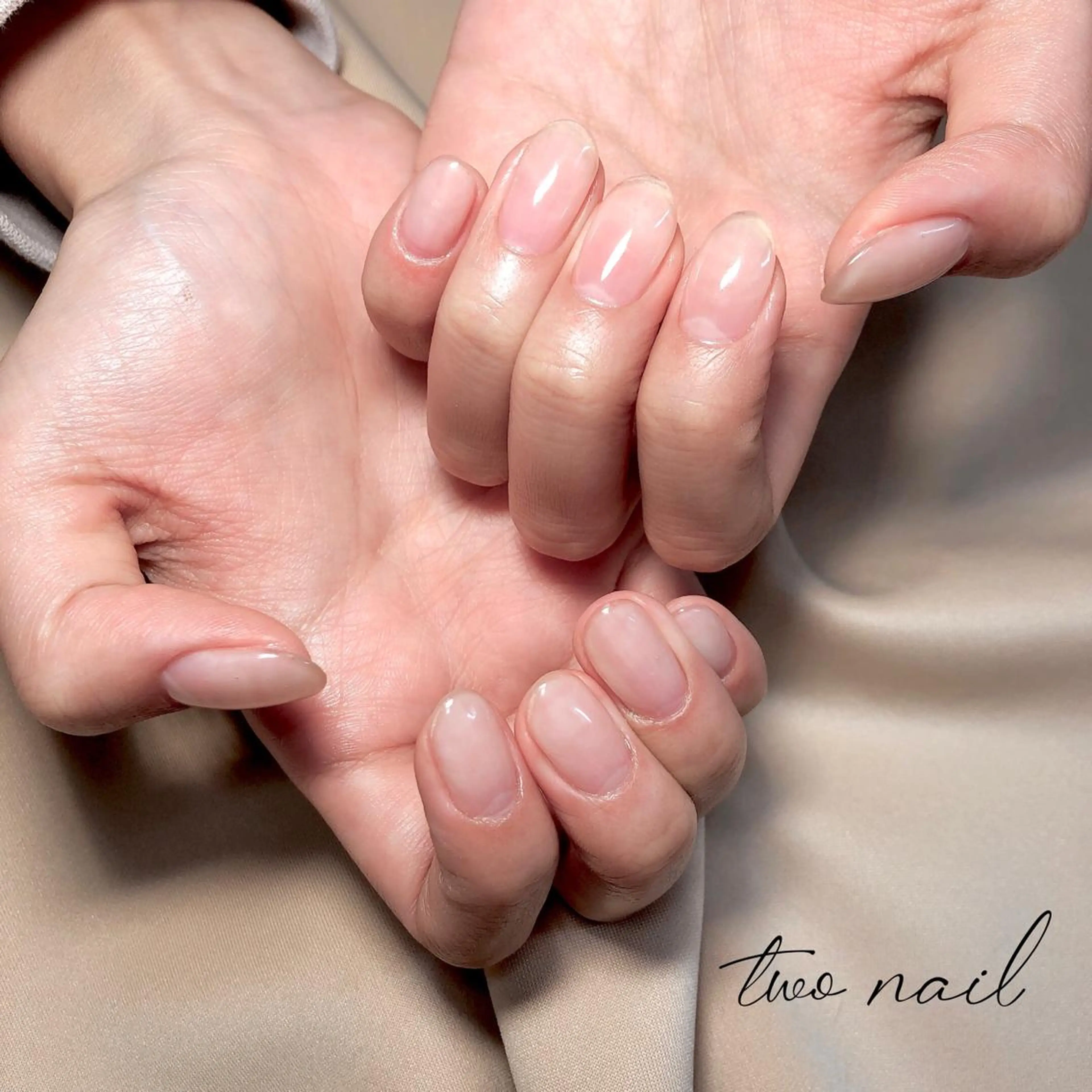 ネイル アートネイル フットネイル ハート ニュアンスネイル ホワイト ハンドネイル two nailのネイルデザイン