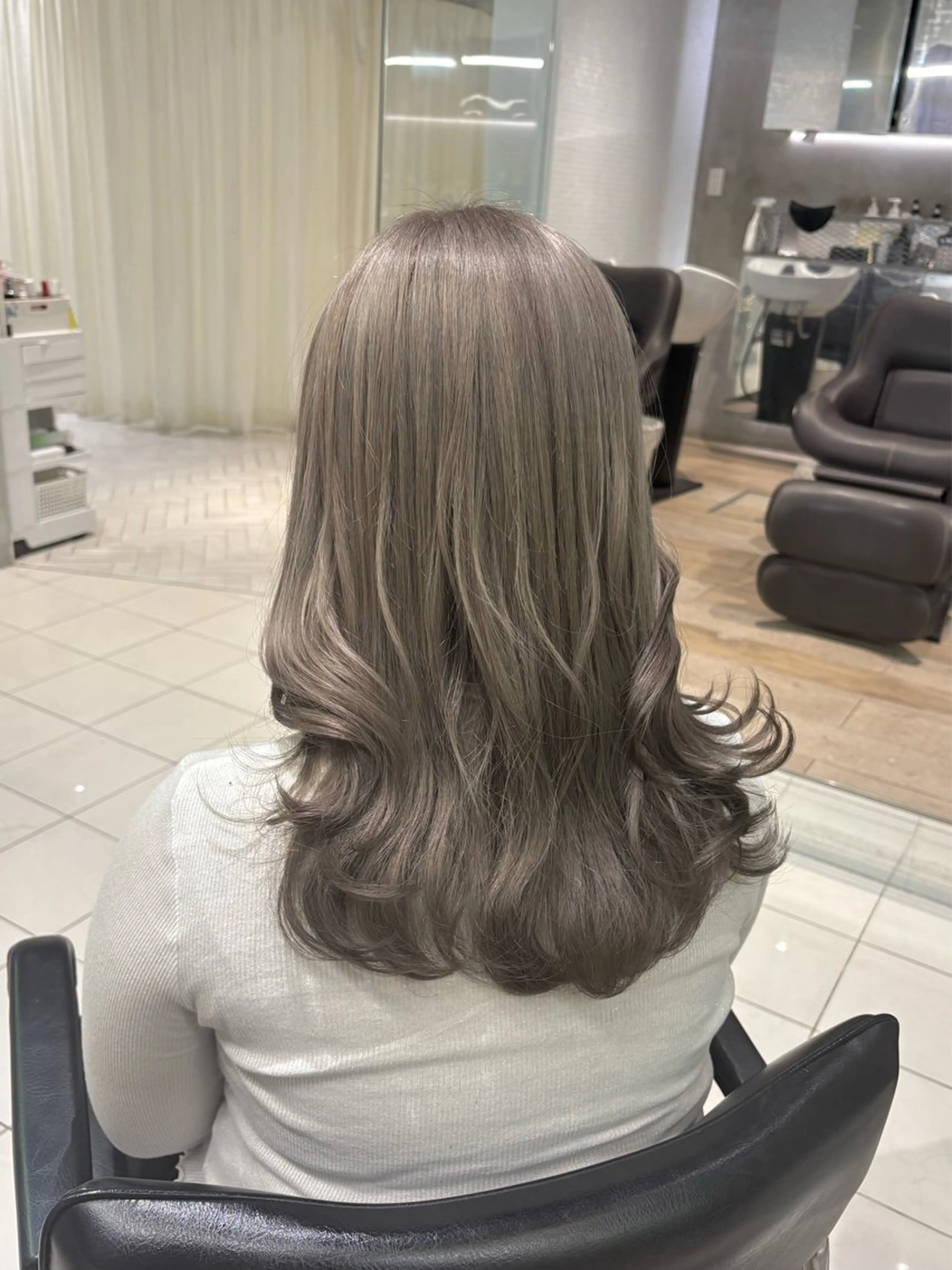 カラー ヘアカラー ハイトーン/くすみ カラー seina★のヘアスタイル