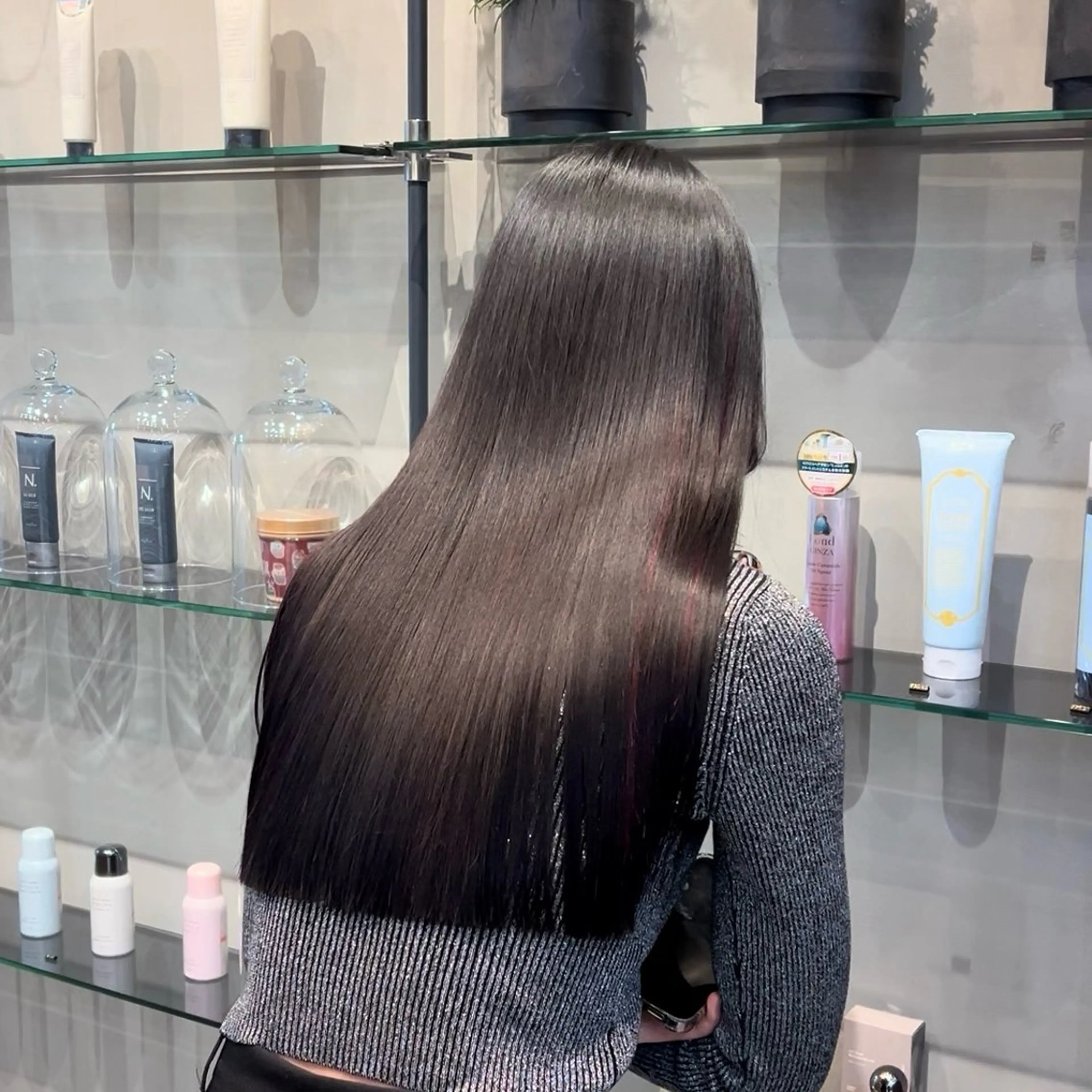 ロング カラー benji所属・YUIKA☆髪質改善 小顔ｶｯﾄ艶ｶﾗｰのヘアスタイル