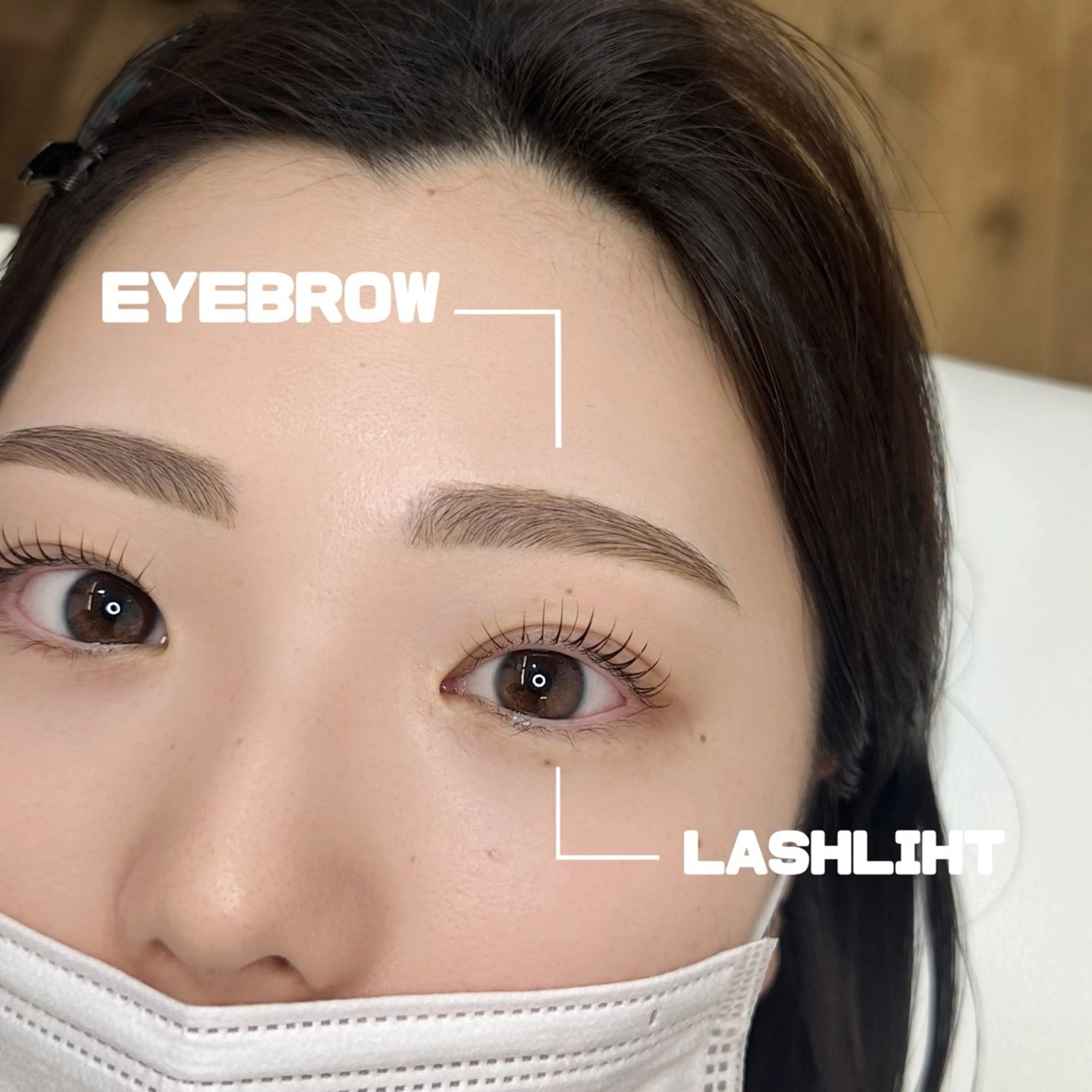マツエク・マツパ マツパ WHITE  EYE mao🤍🏹のマツエク・マツパデザイン
