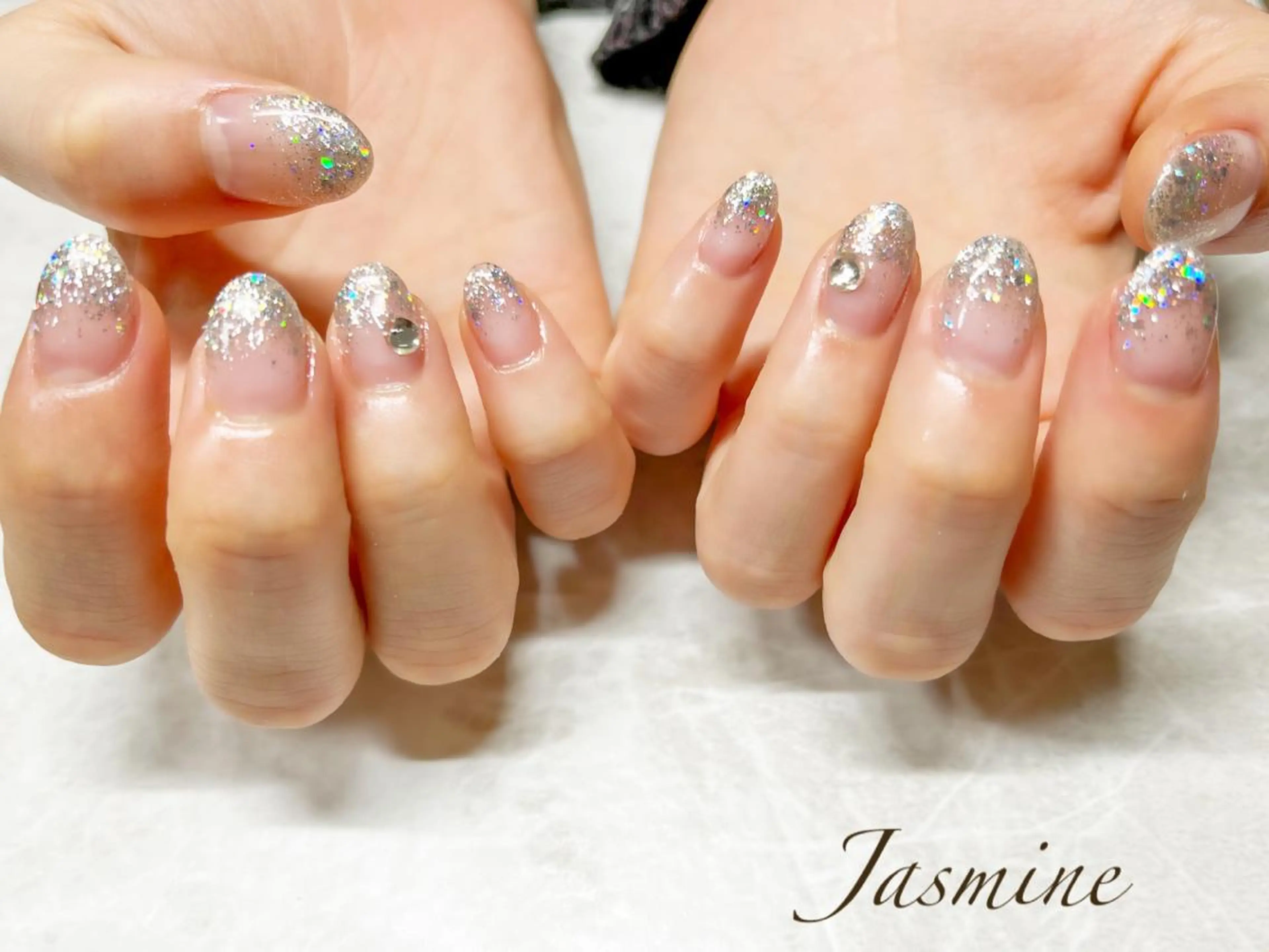 ネイル ハンドネイル Jasmine 林のネイルデザイン