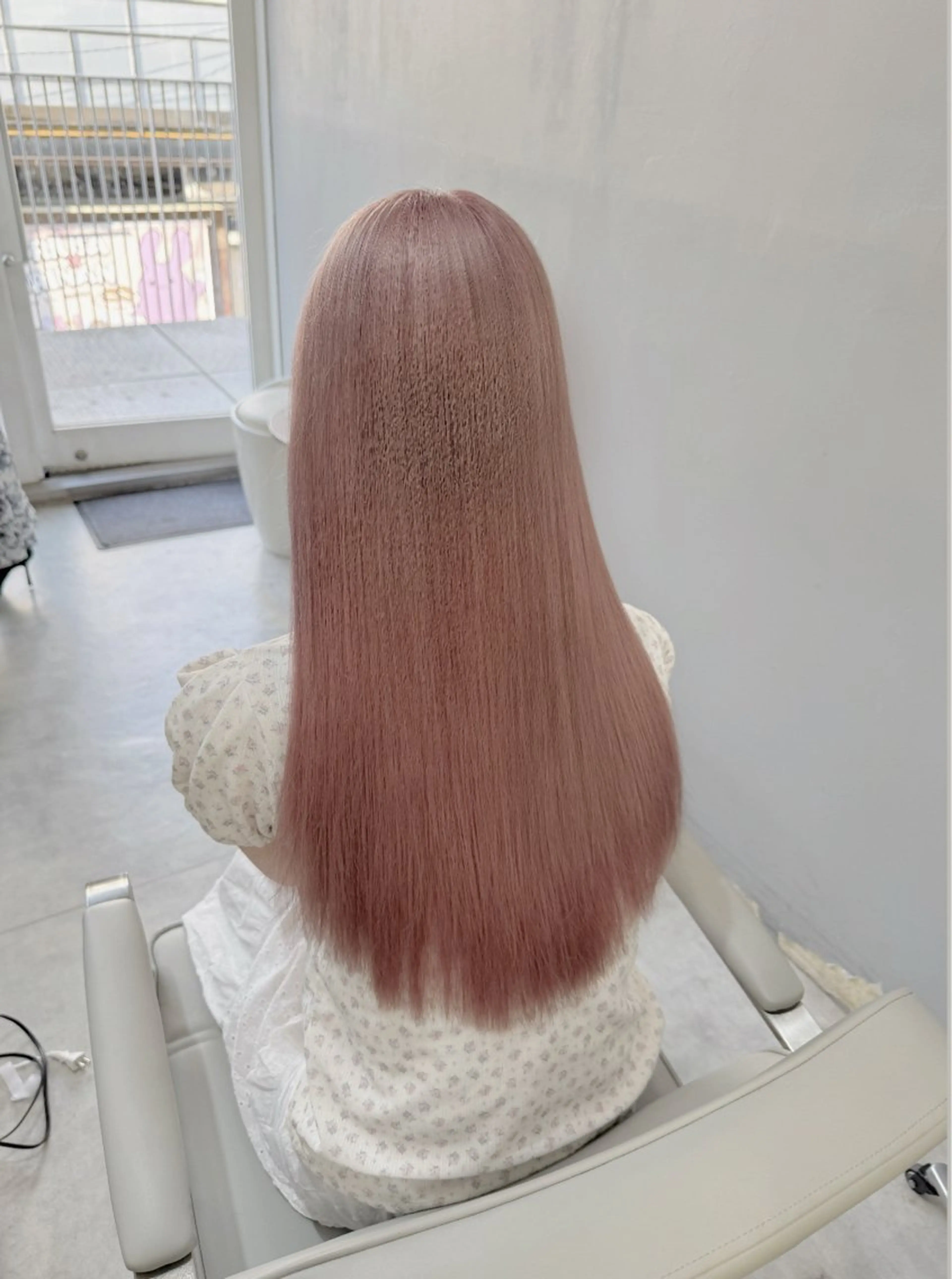 ロング カット ヘアカラー トリートメント 🩶ブリーチ/ レイヤー🩶フミカのヘアスタイル
