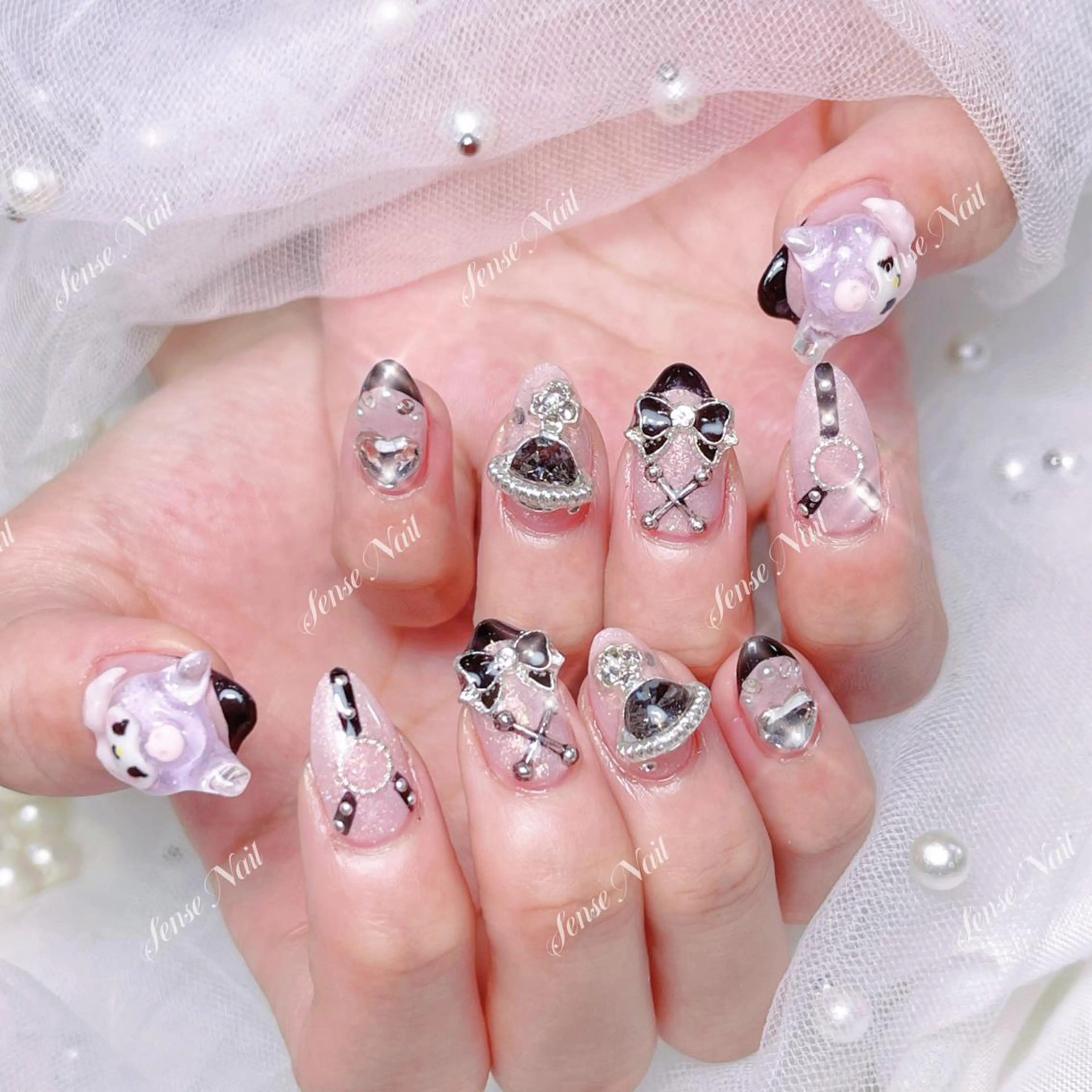 ネイル ハンドネイル ハンドケア Bunny 🐰のネイルデザイン