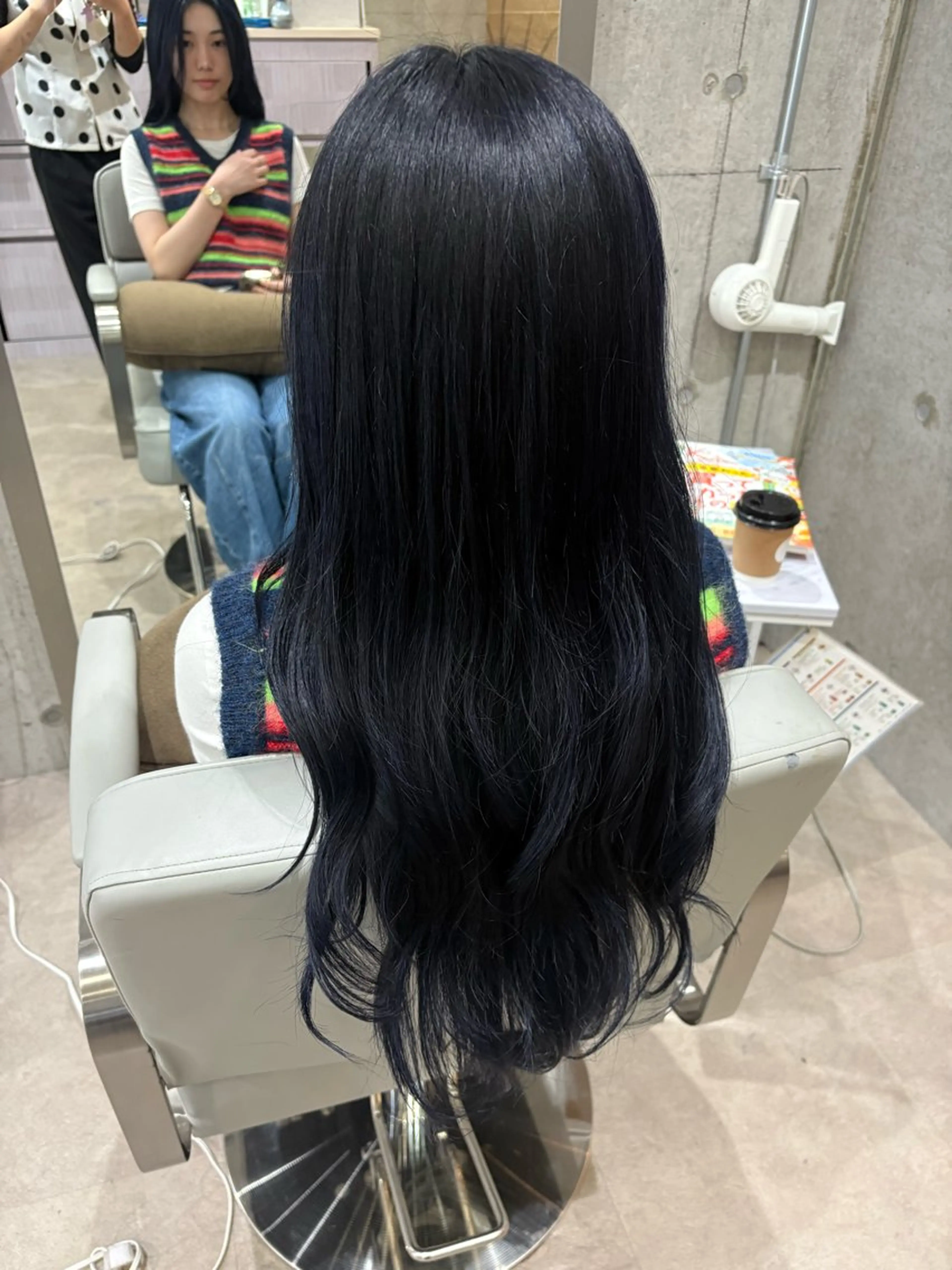 ロング ヘアカラー トリートメント MASHIRO💎 天神/大名のヘアスタイル