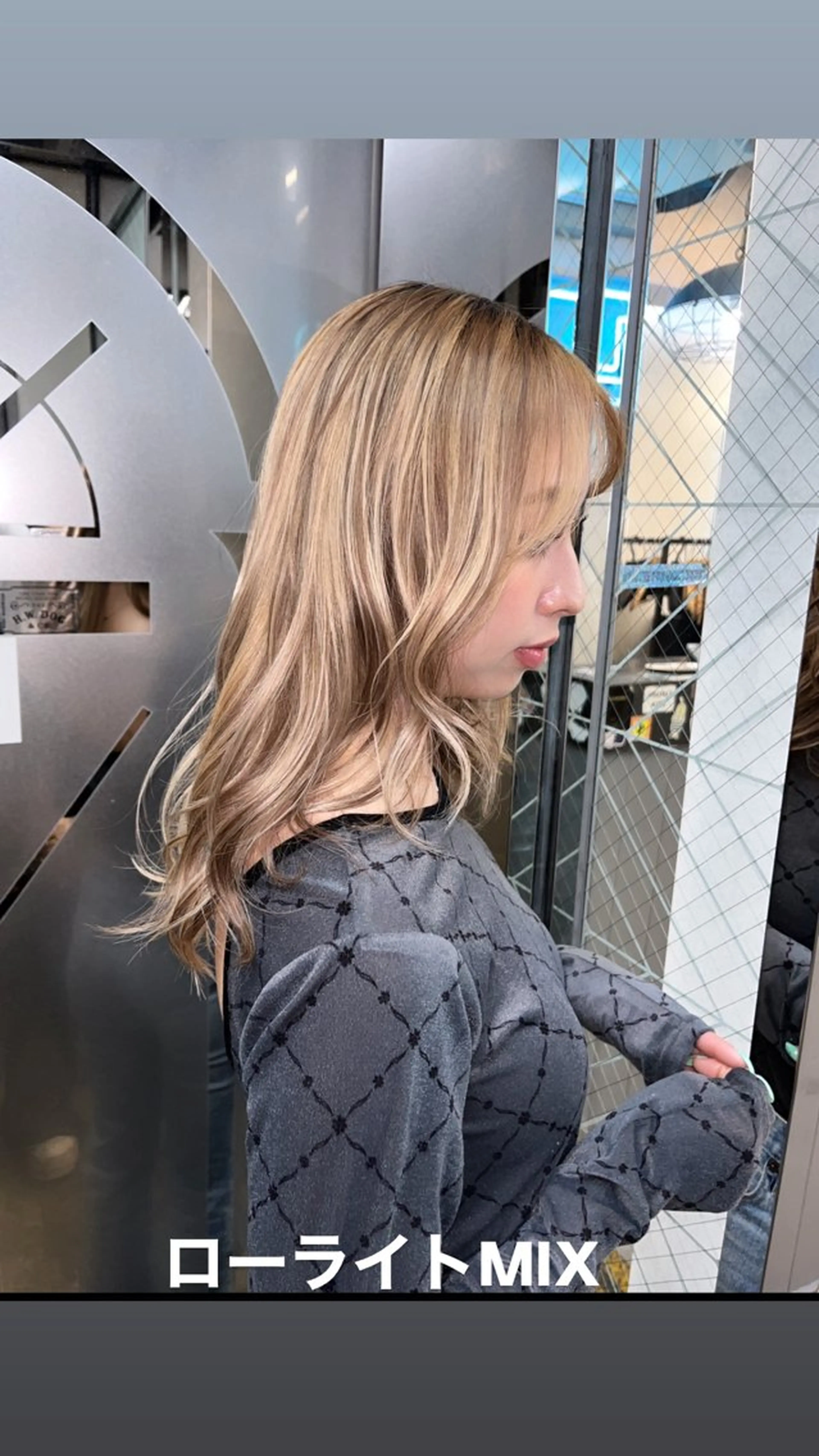 ミディアム L.O.GSHIBUYA所属・酒井 隆斗のヘアスタイル